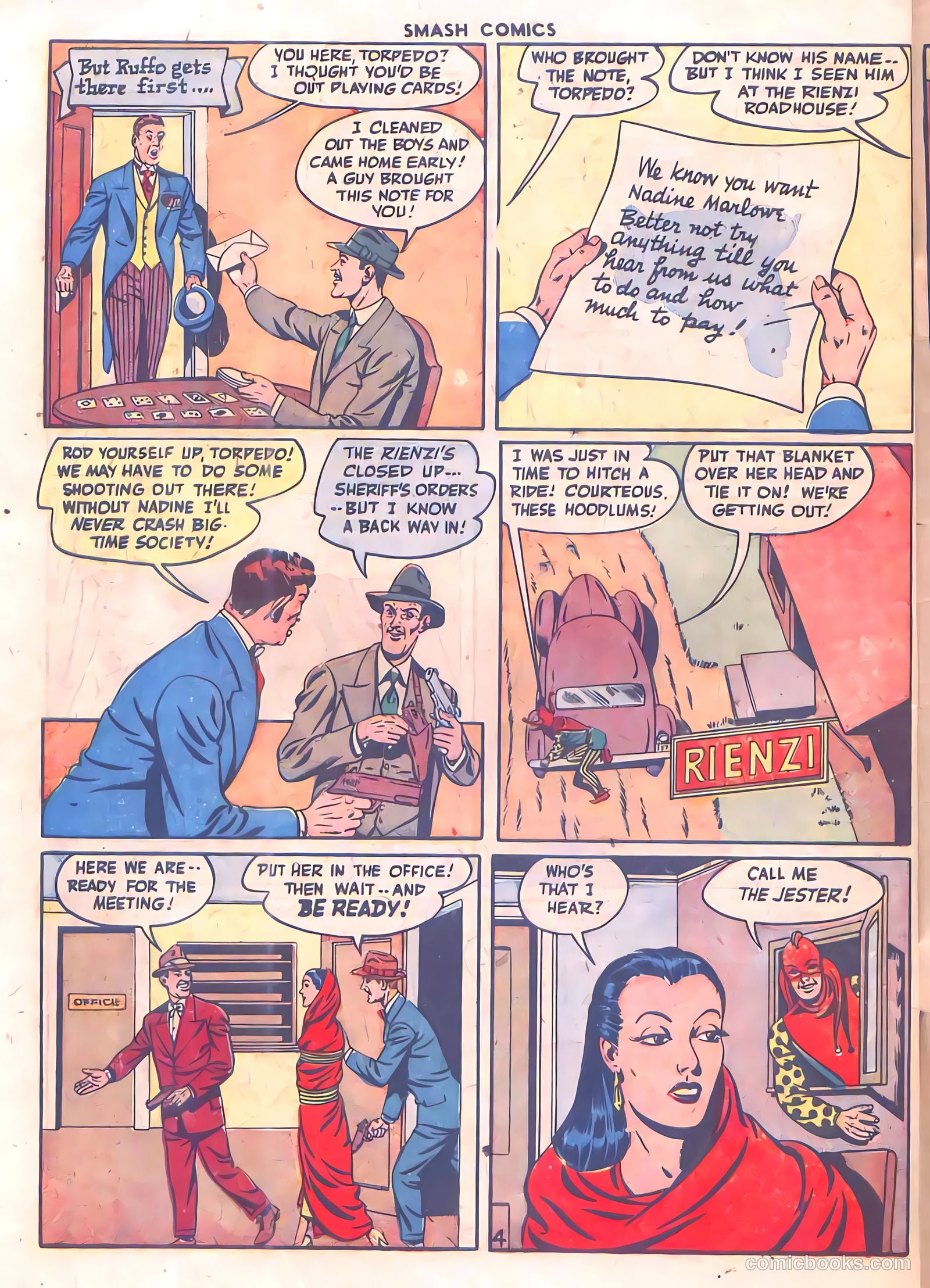 Smash Comics #70 (1947) — page 54 of 60