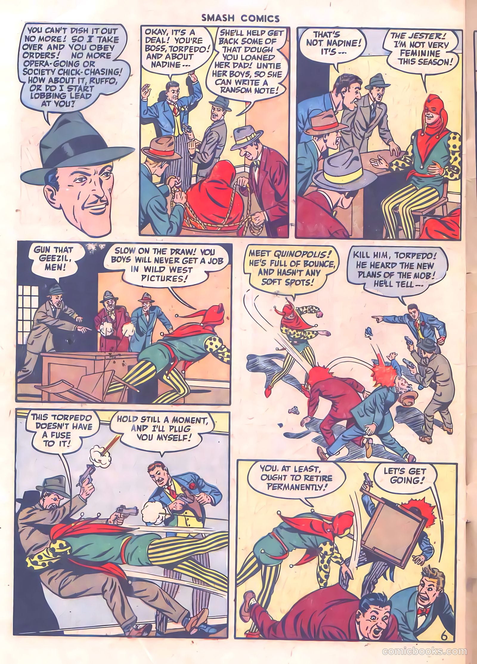 Smash Comics #70 (1947) — page 56 of 60