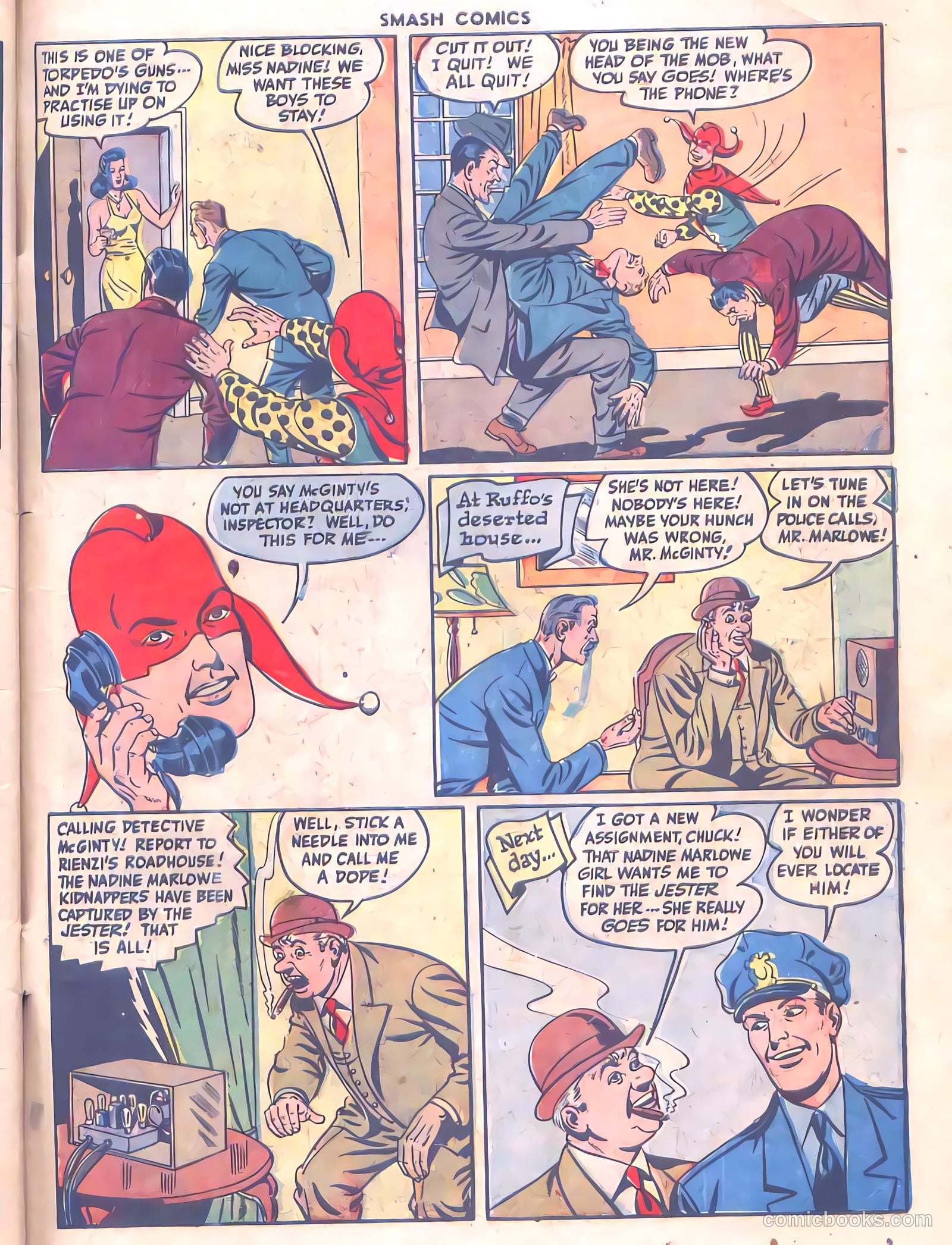 Smash Comics #70 (1947) — page 57 of 60