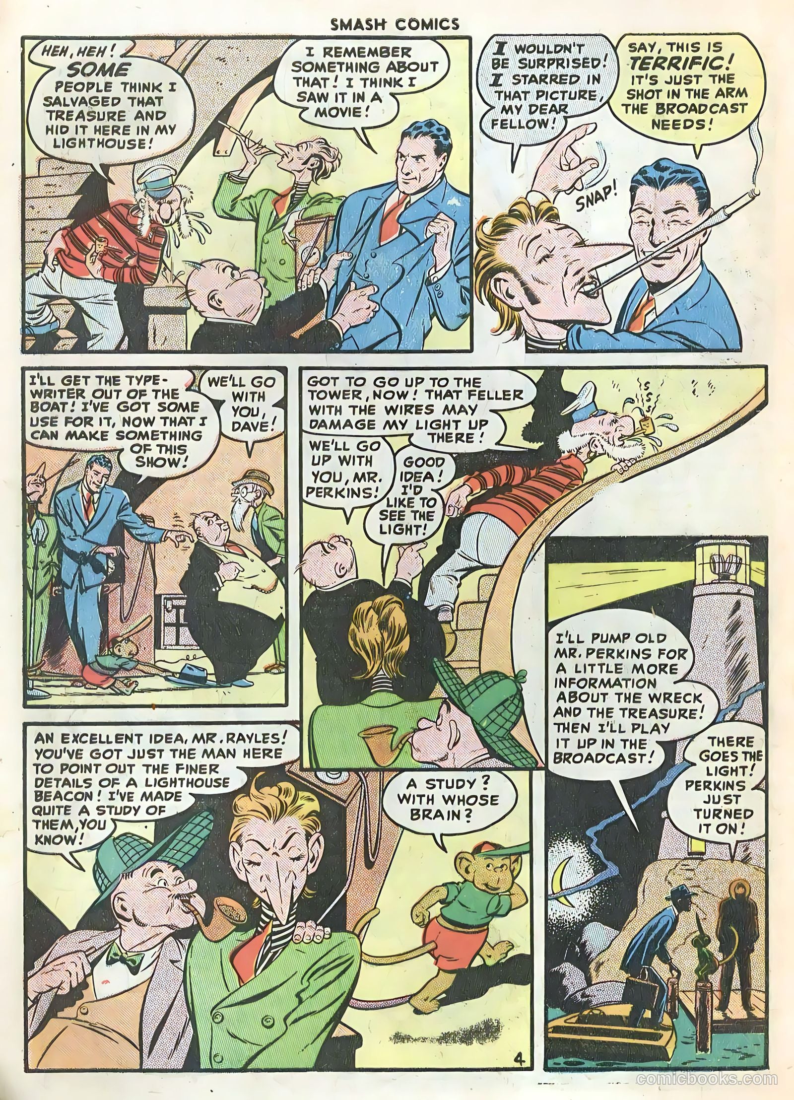 Smash Comics #71 (1947) — page 6 of 60