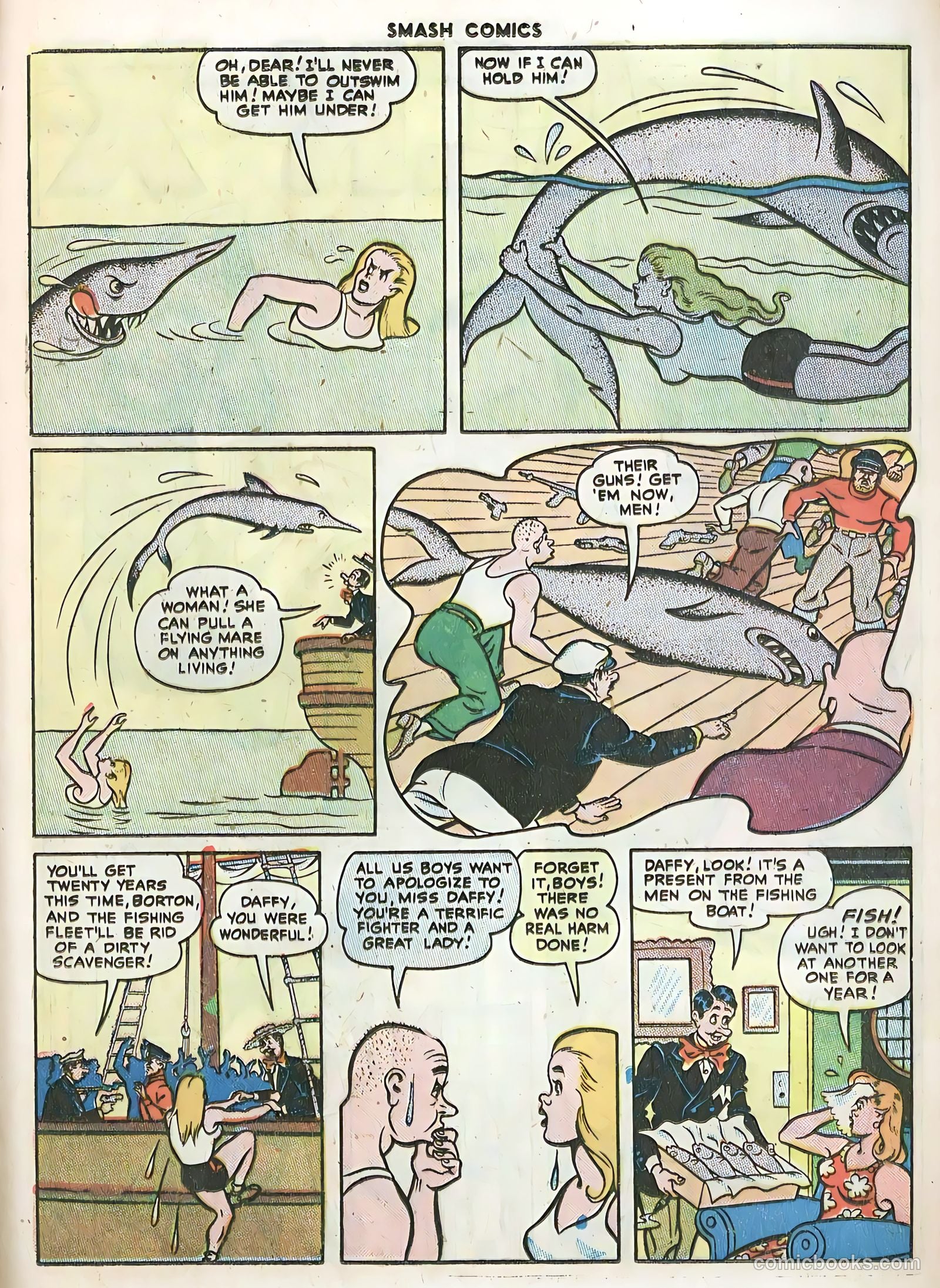 Smash Comics #71 (1947) — page 21 of 60