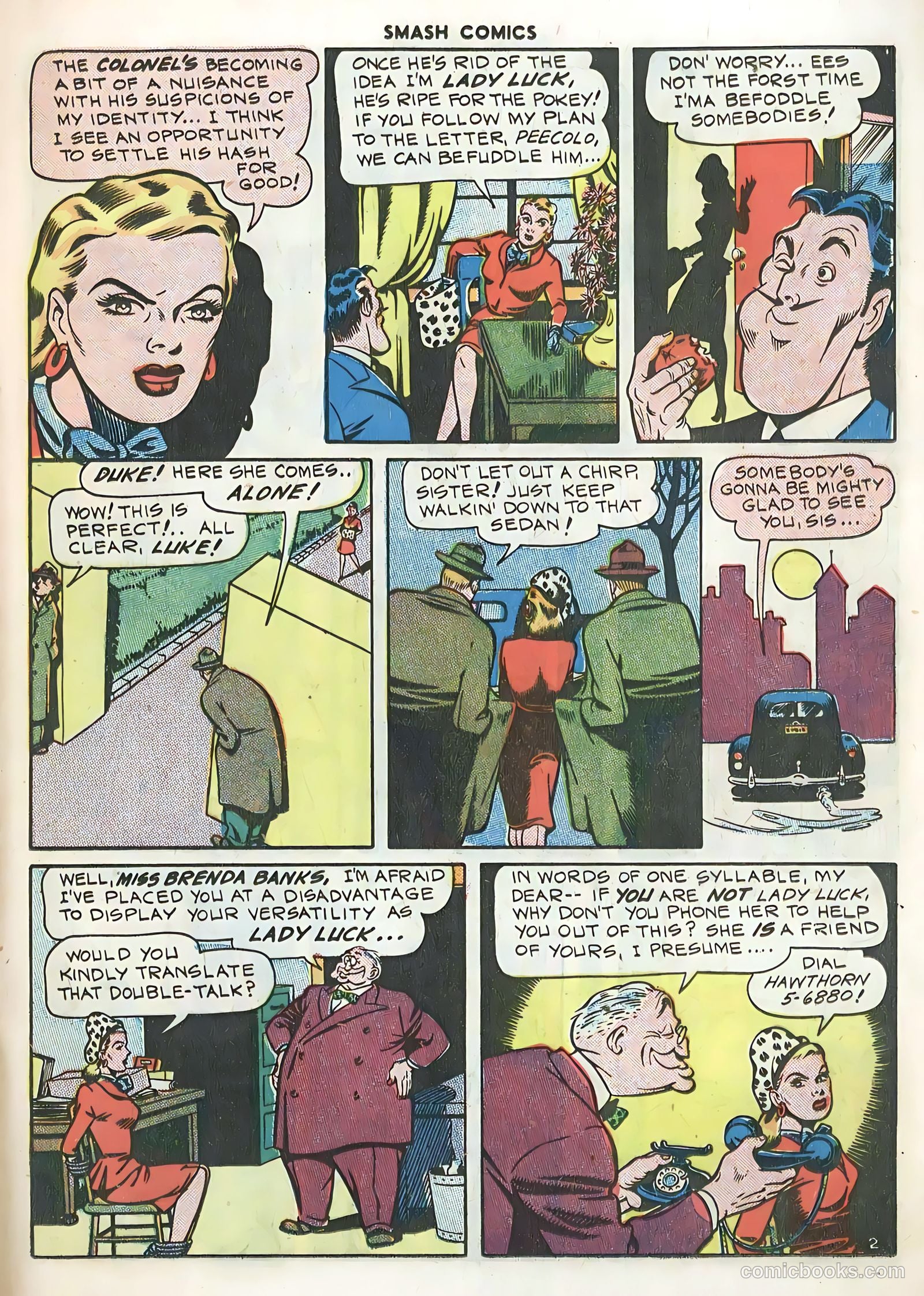 Smash Comics #71 (1947) — page 31 of 60