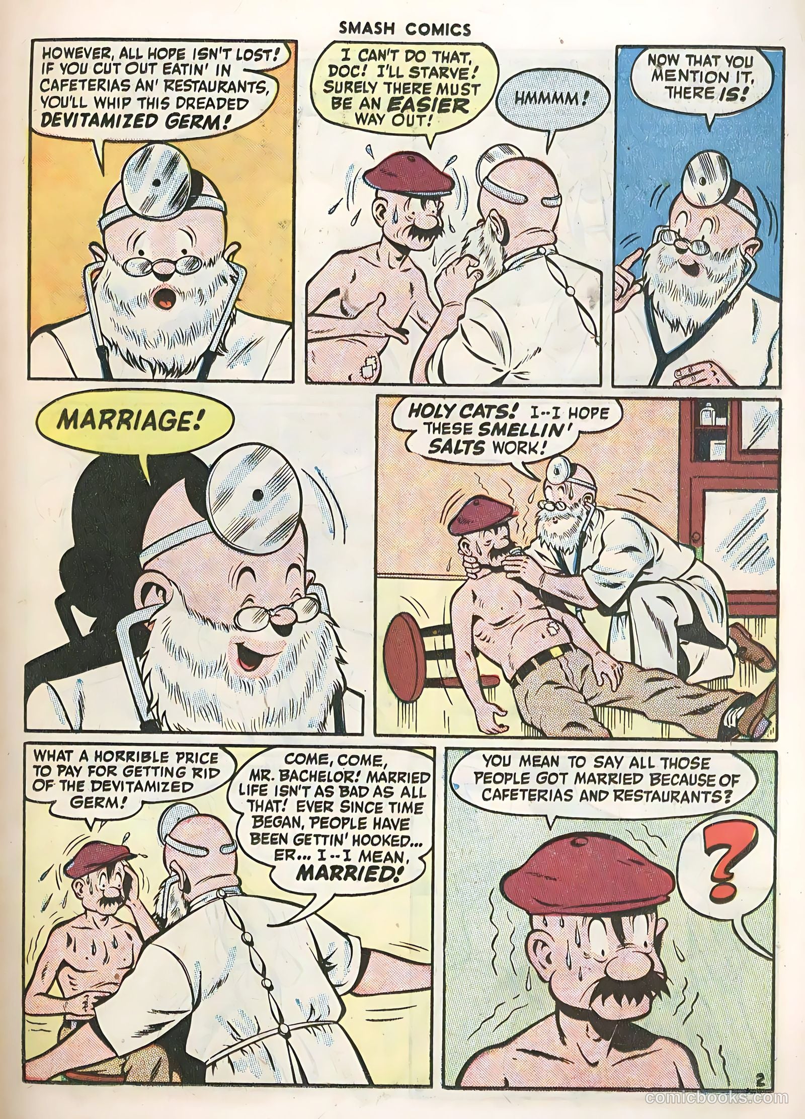 Smash Comics #71 (1947) — page 35 of 60