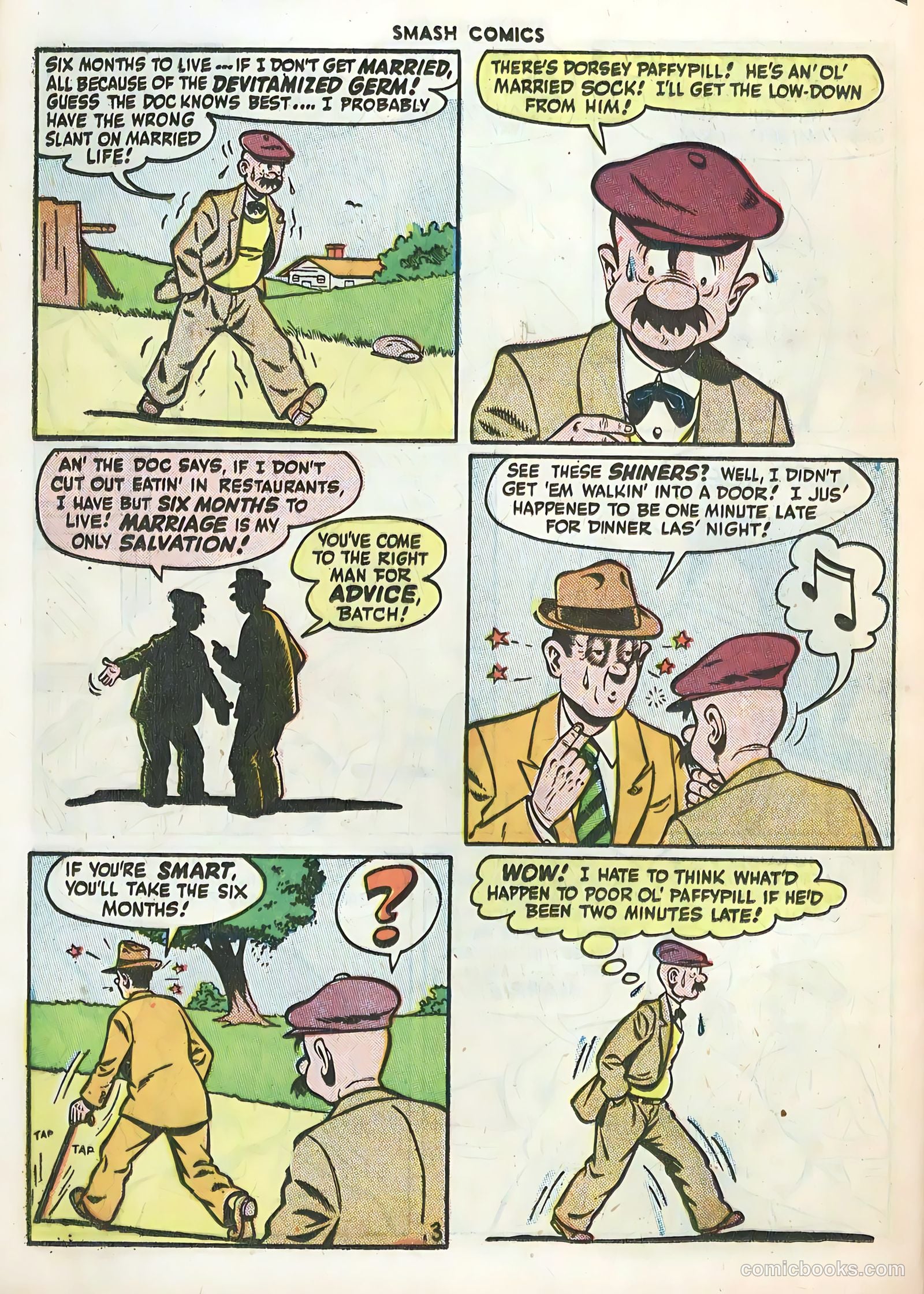 Smash Comics #71 (1947) — page 36 of 60