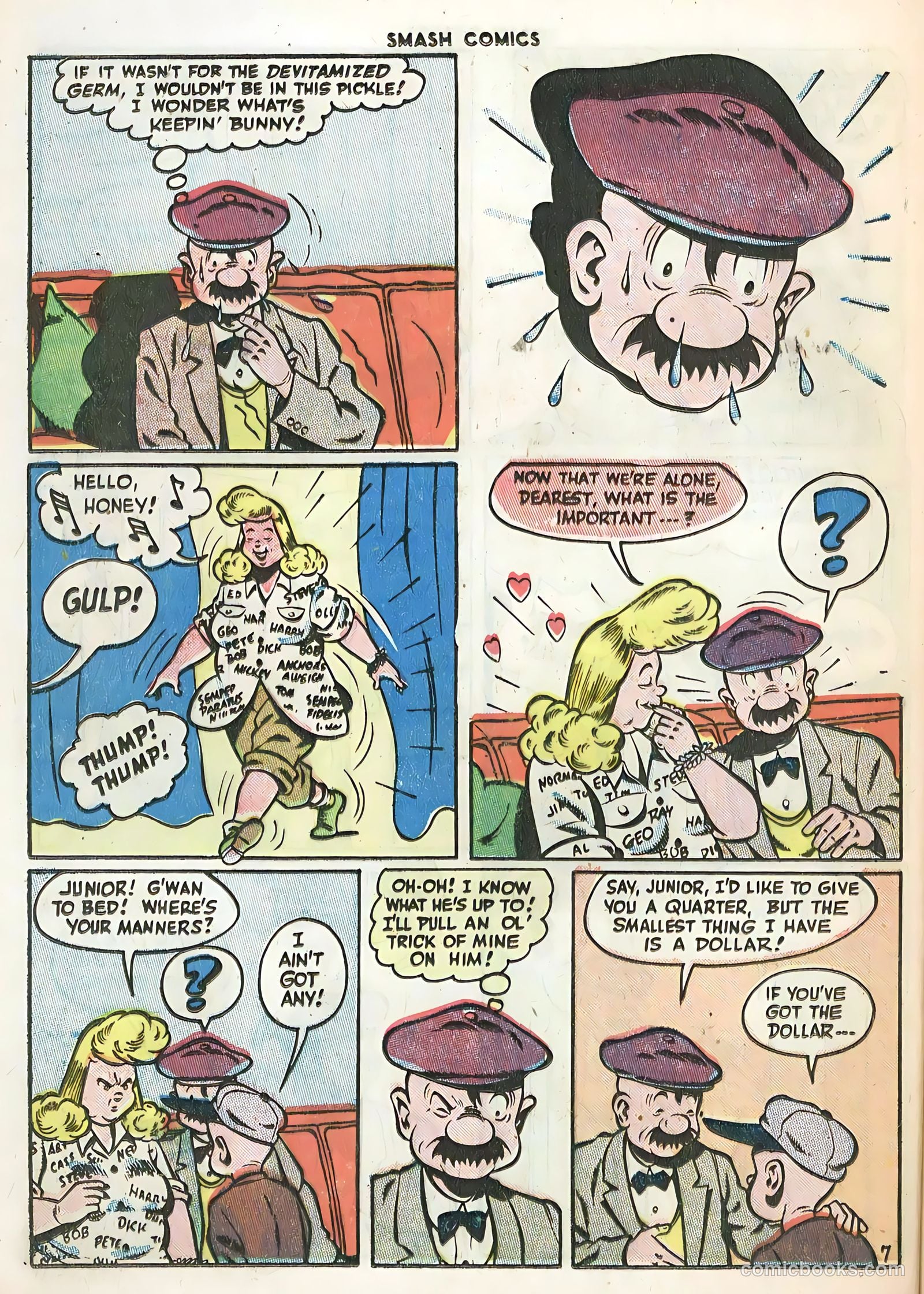 Smash Comics #71 (1947) — page 40 of 60