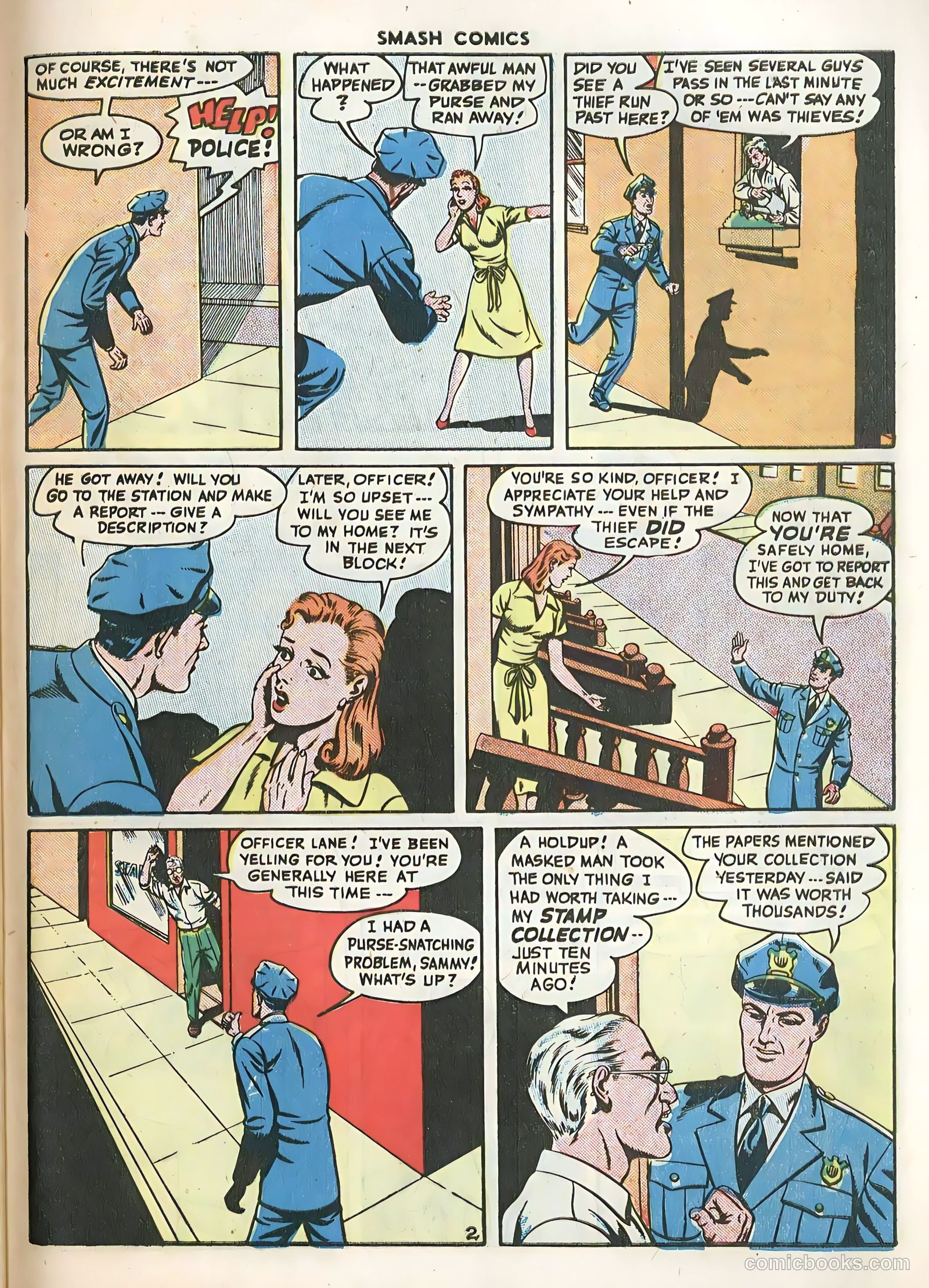 Smash Comics #71 (1947) — page 45 of 60