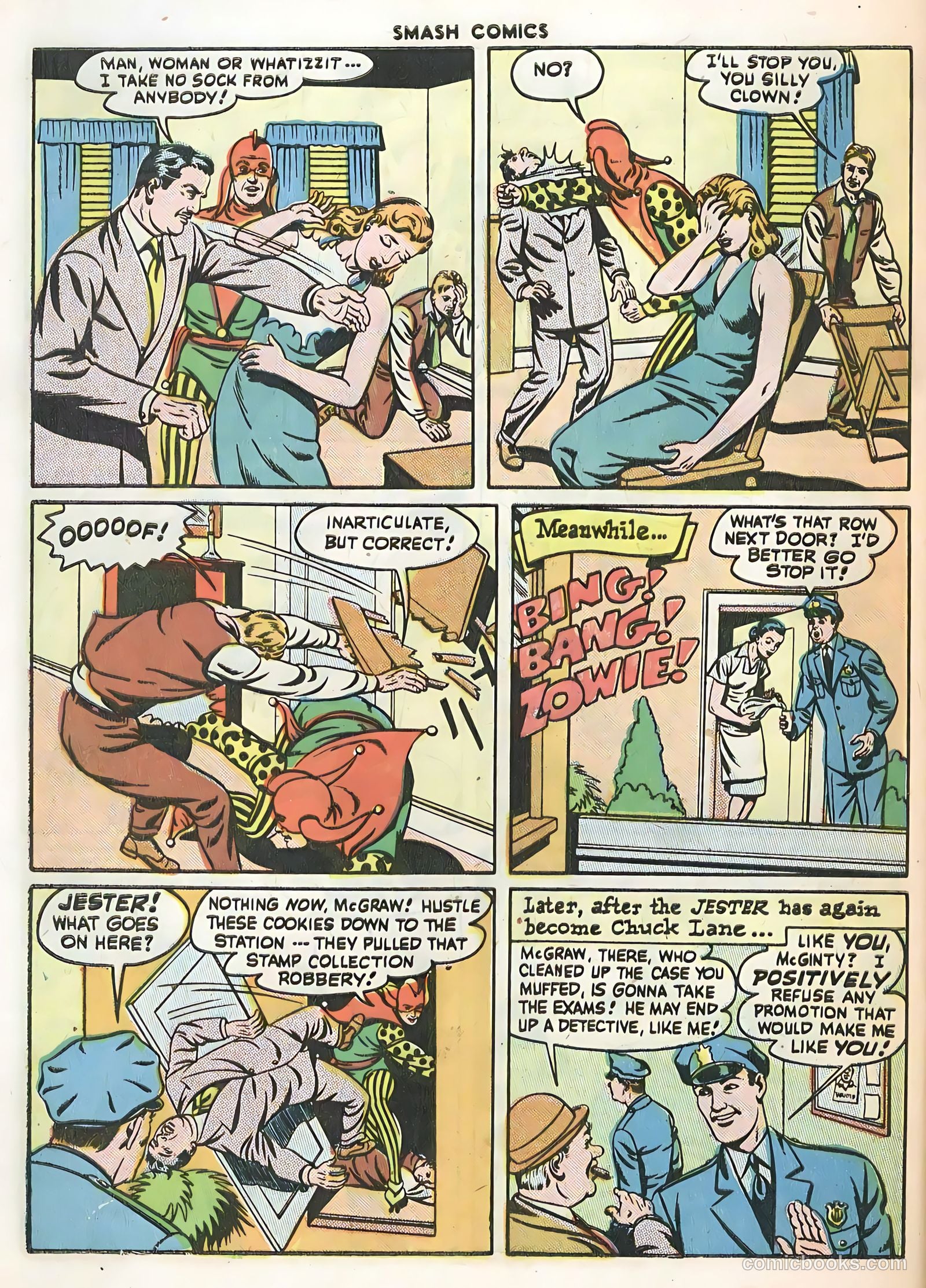 Smash Comics #71 (1947) — page 50 of 60