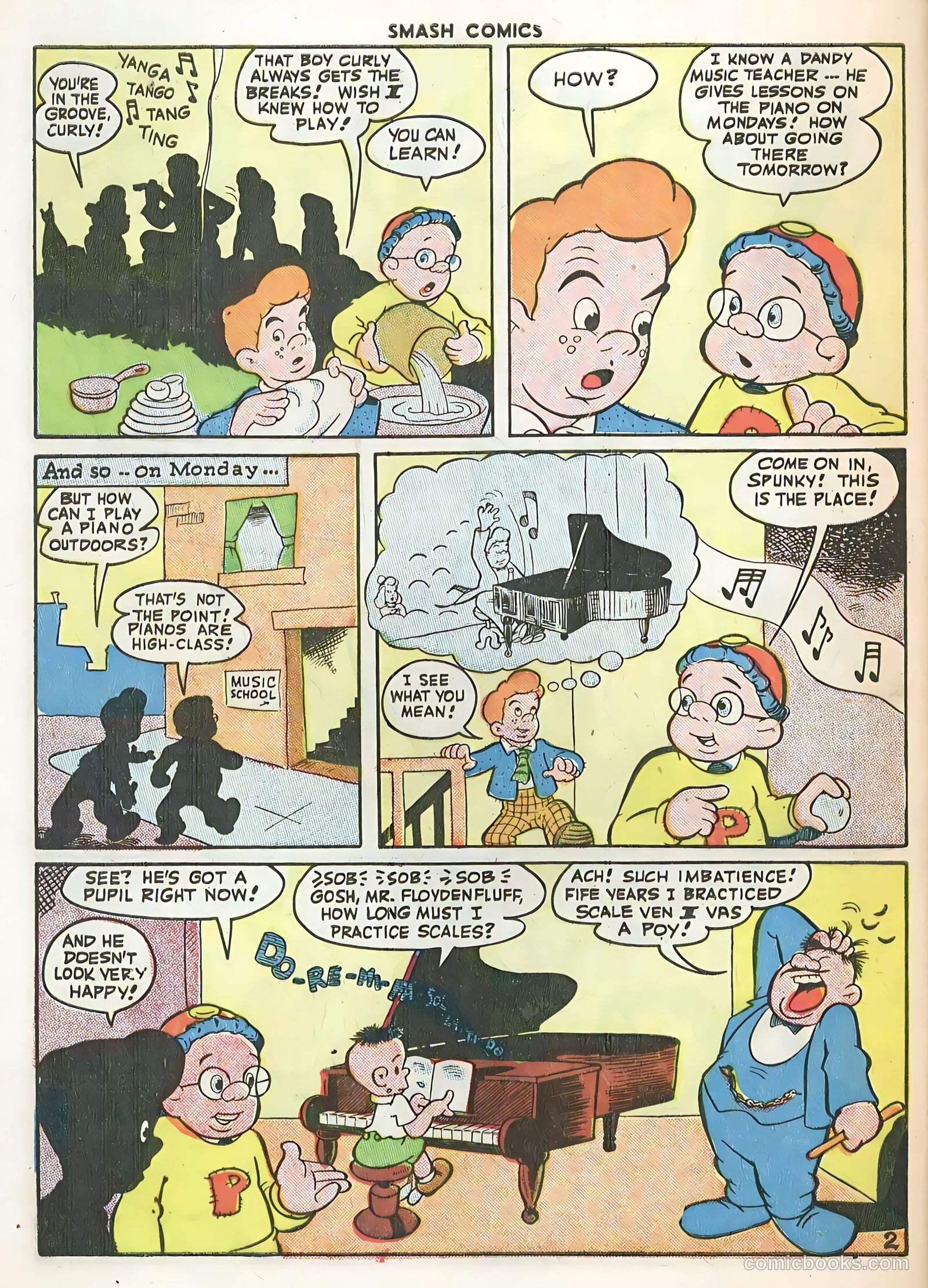 Smash Comics #71 (1947) — page 52 of 60