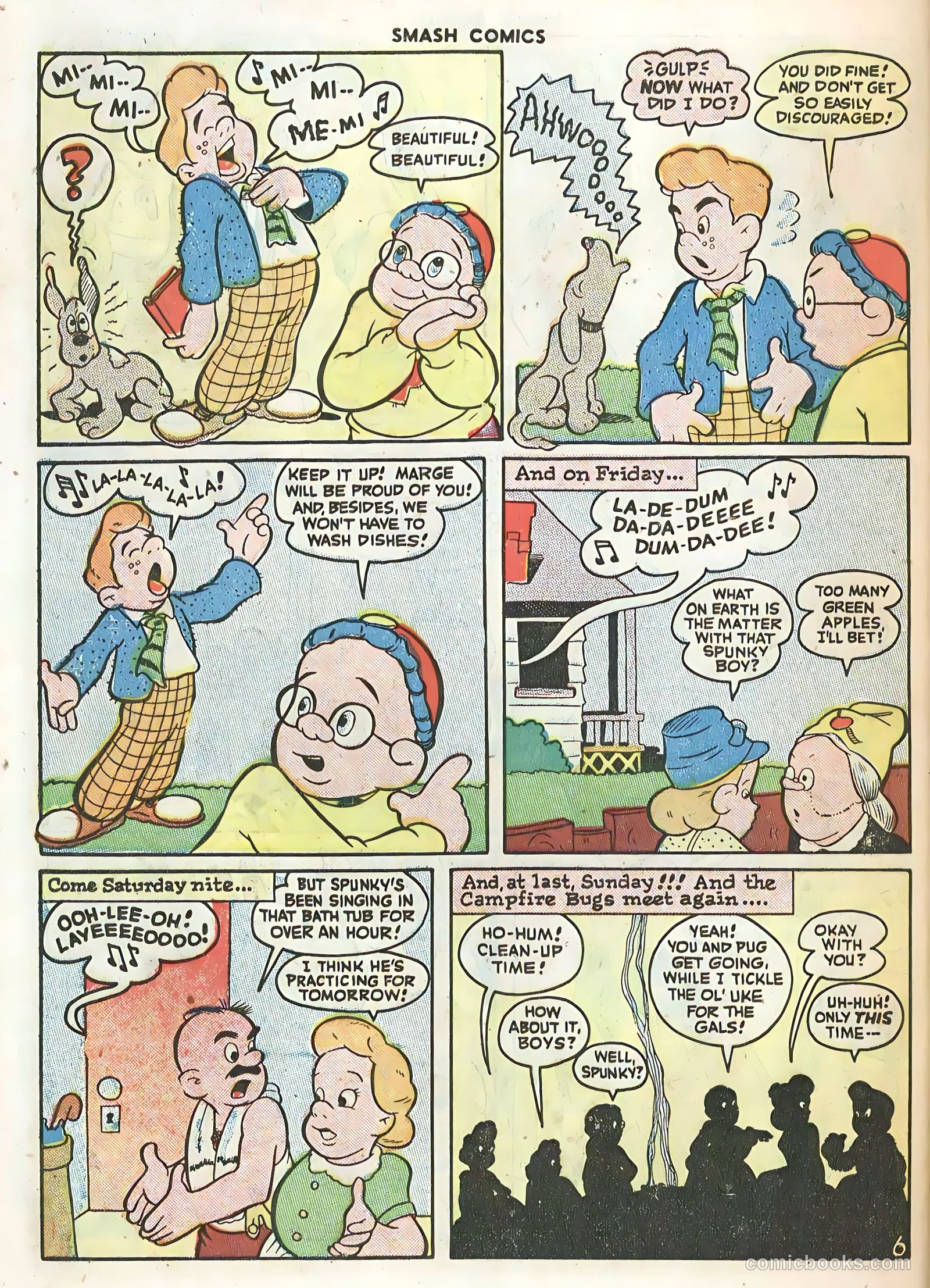 Smash Comics #71 (1947) — page 56 of 60