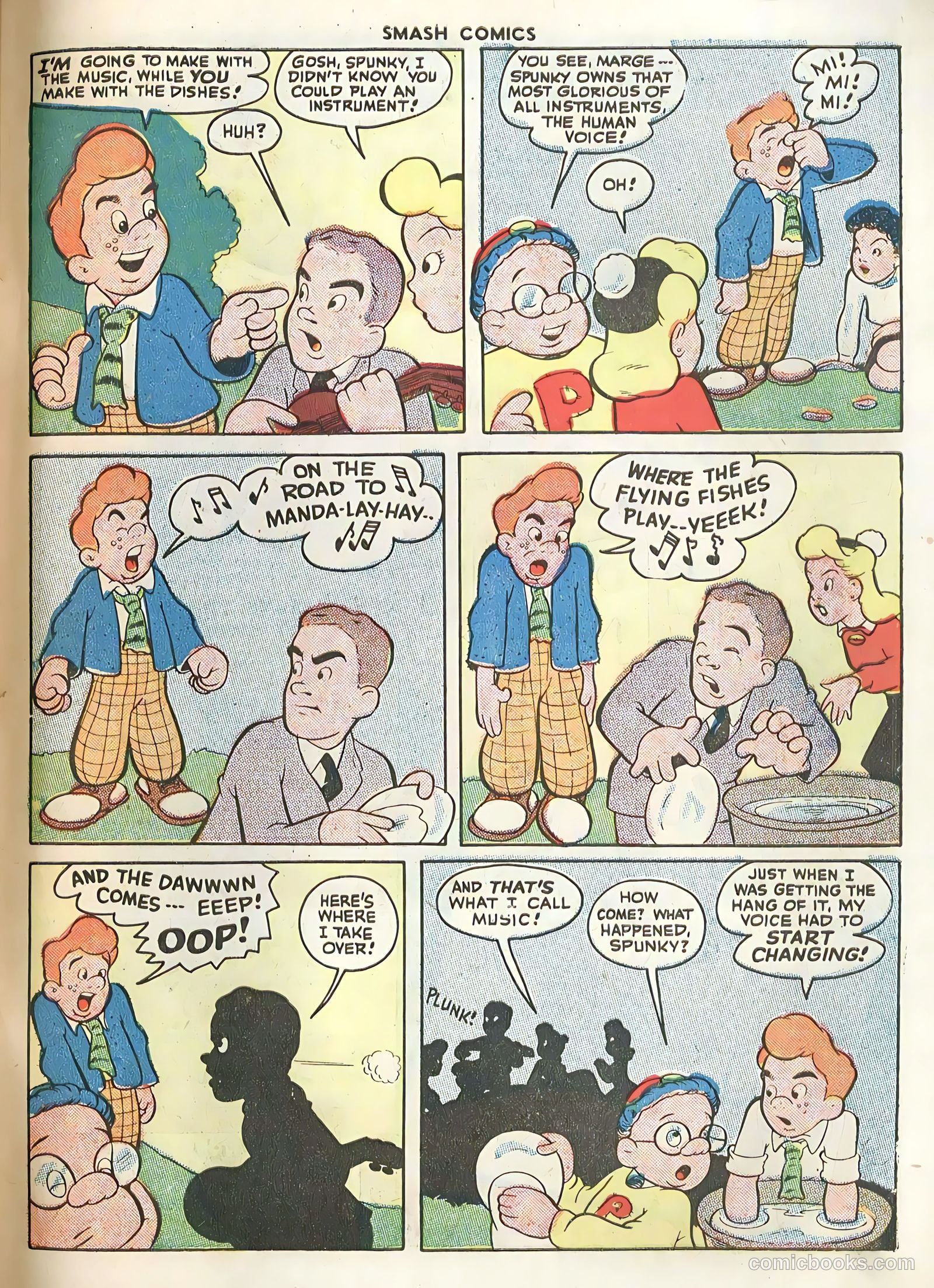 Smash Comics #71 (1947) — page 57 of 60