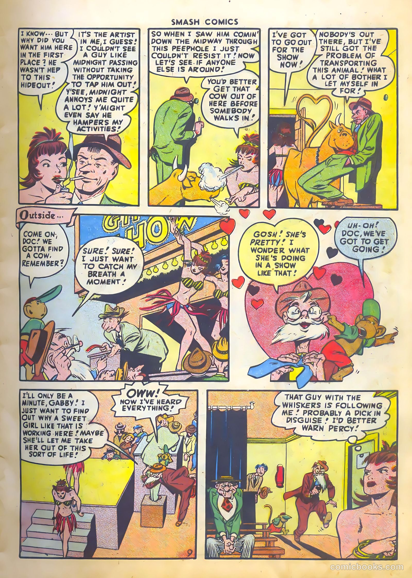 Smash Comics #72 (1947) — page 11 of 52