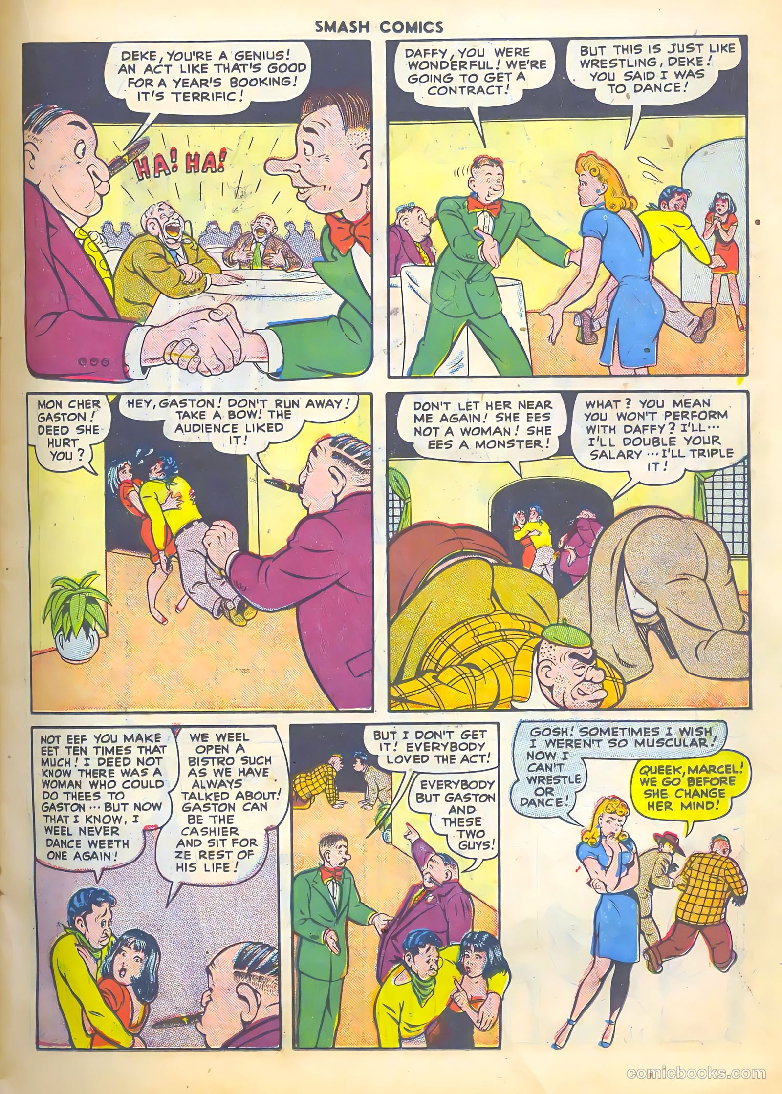Smash Comics #72 (1947) — page 19 of 52
