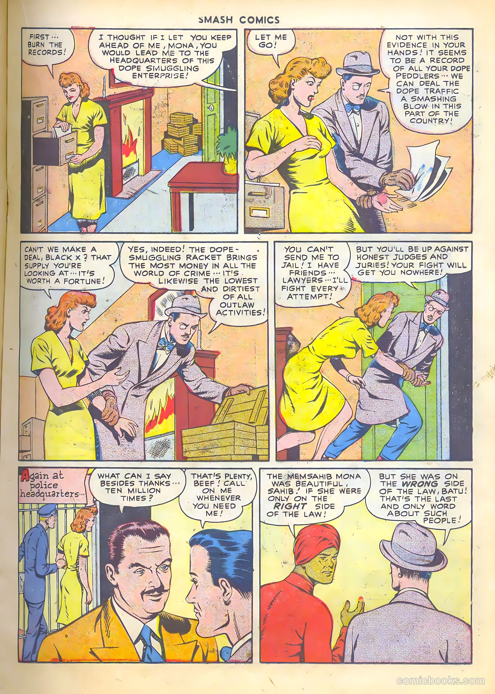 Smash Comics #72 (1947) — page 25 of 52