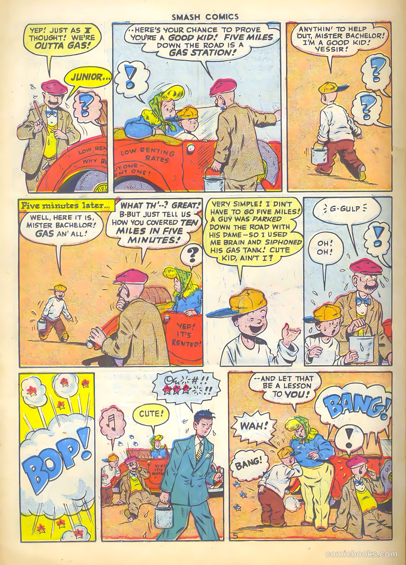 Smash Comics #72 (1947) — page 34 of 52