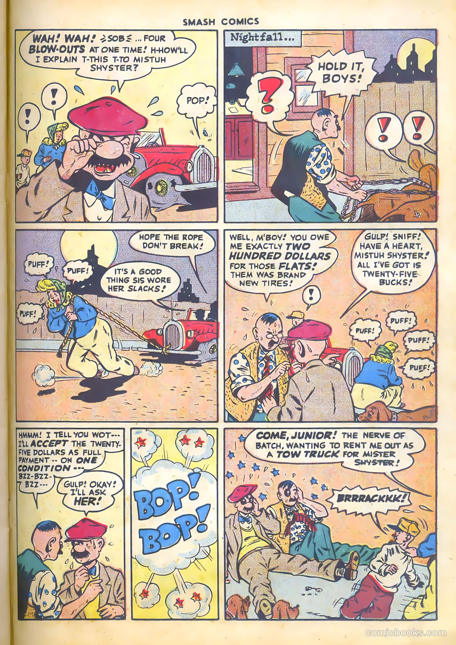 Smash Comics #72 (1947) — page 35 of 52