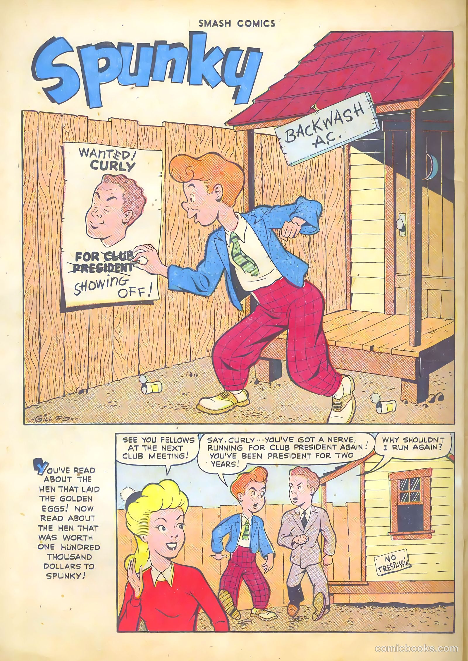 Smash Comics #72 (1947) — page 38 of 52