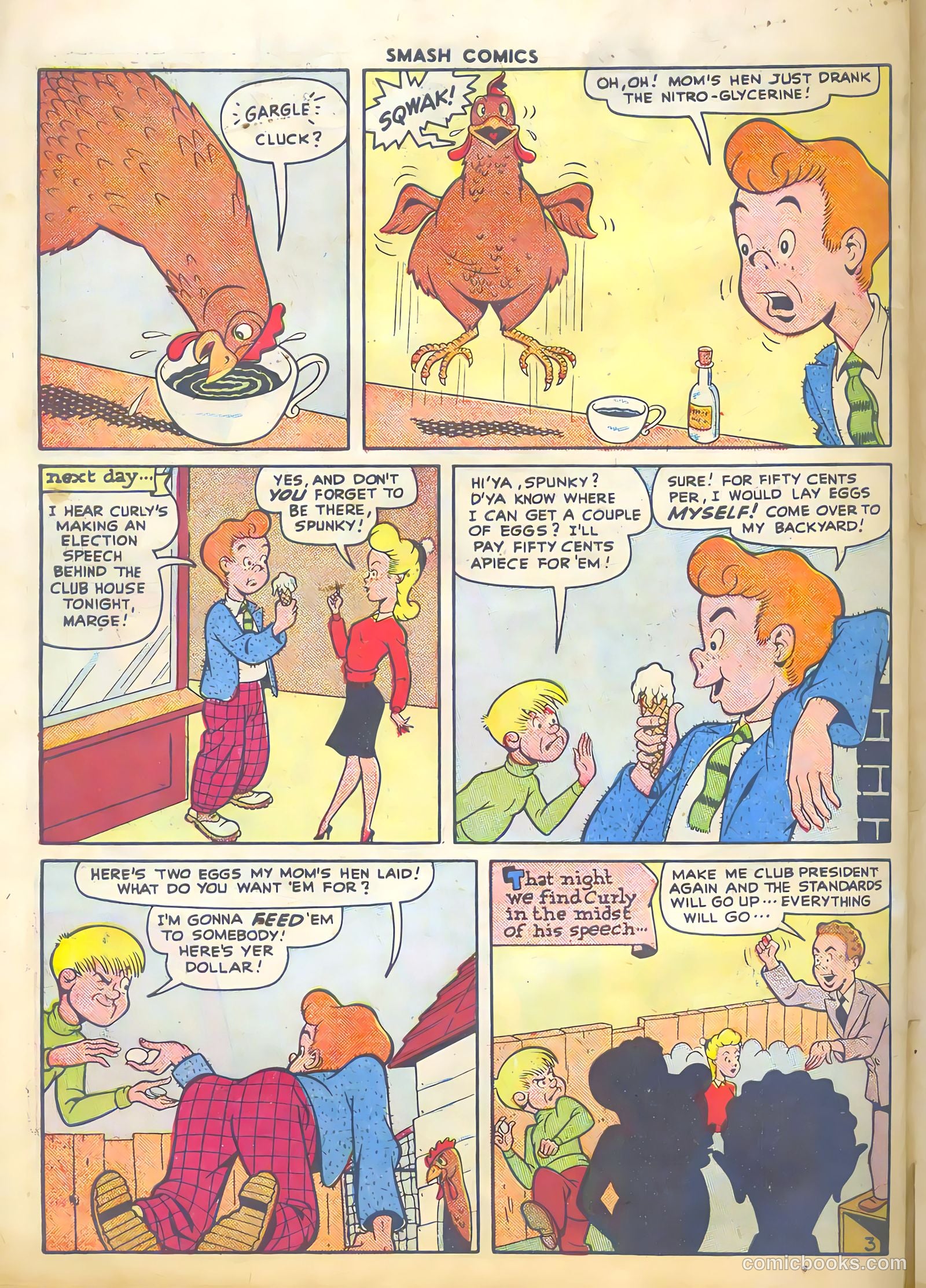 Smash Comics #72 (1947) — page 40 of 52