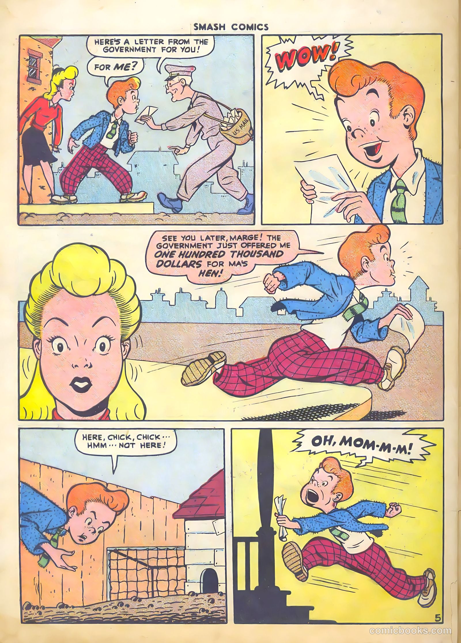Smash Comics #72 (1947) — page 42 of 52
