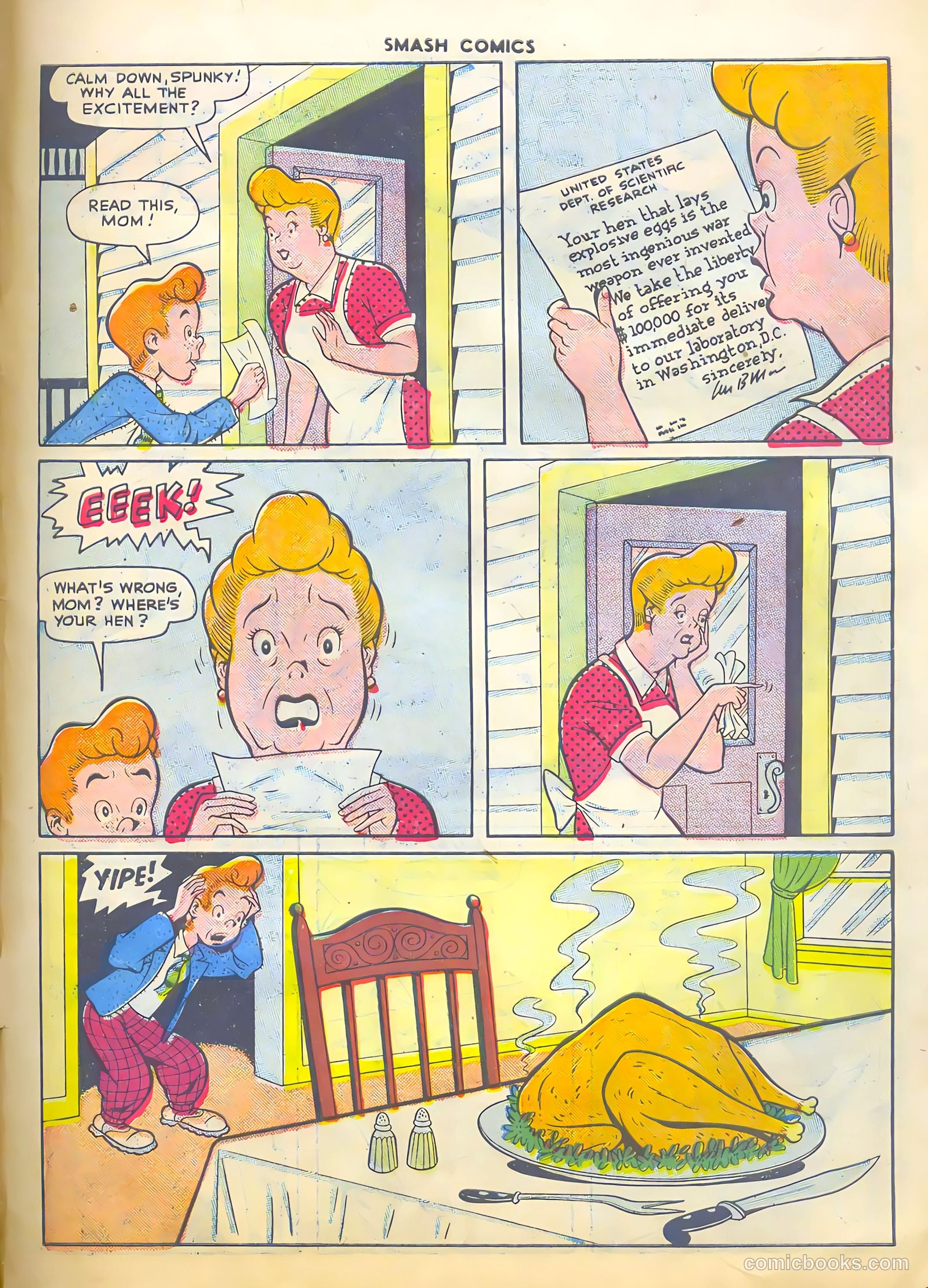 Smash Comics #72 (1947) — page 43 of 52