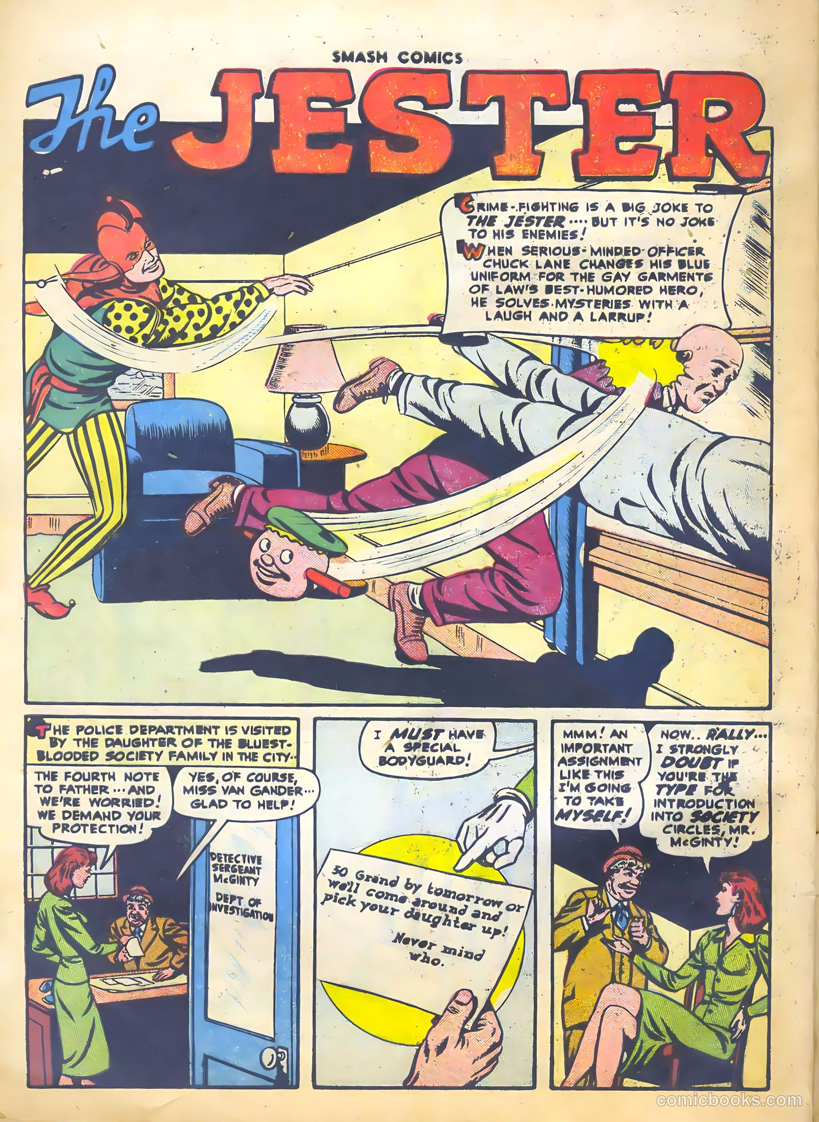 Smash Comics #72 (1947) — page 44 of 52