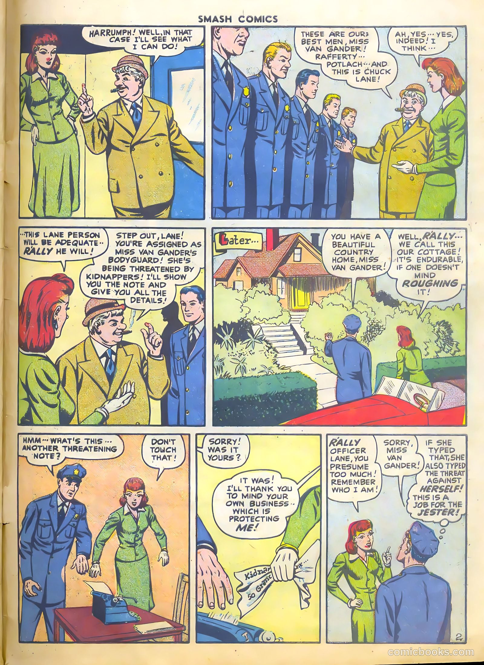 Smash Comics #72 (1947) — page 45 of 52