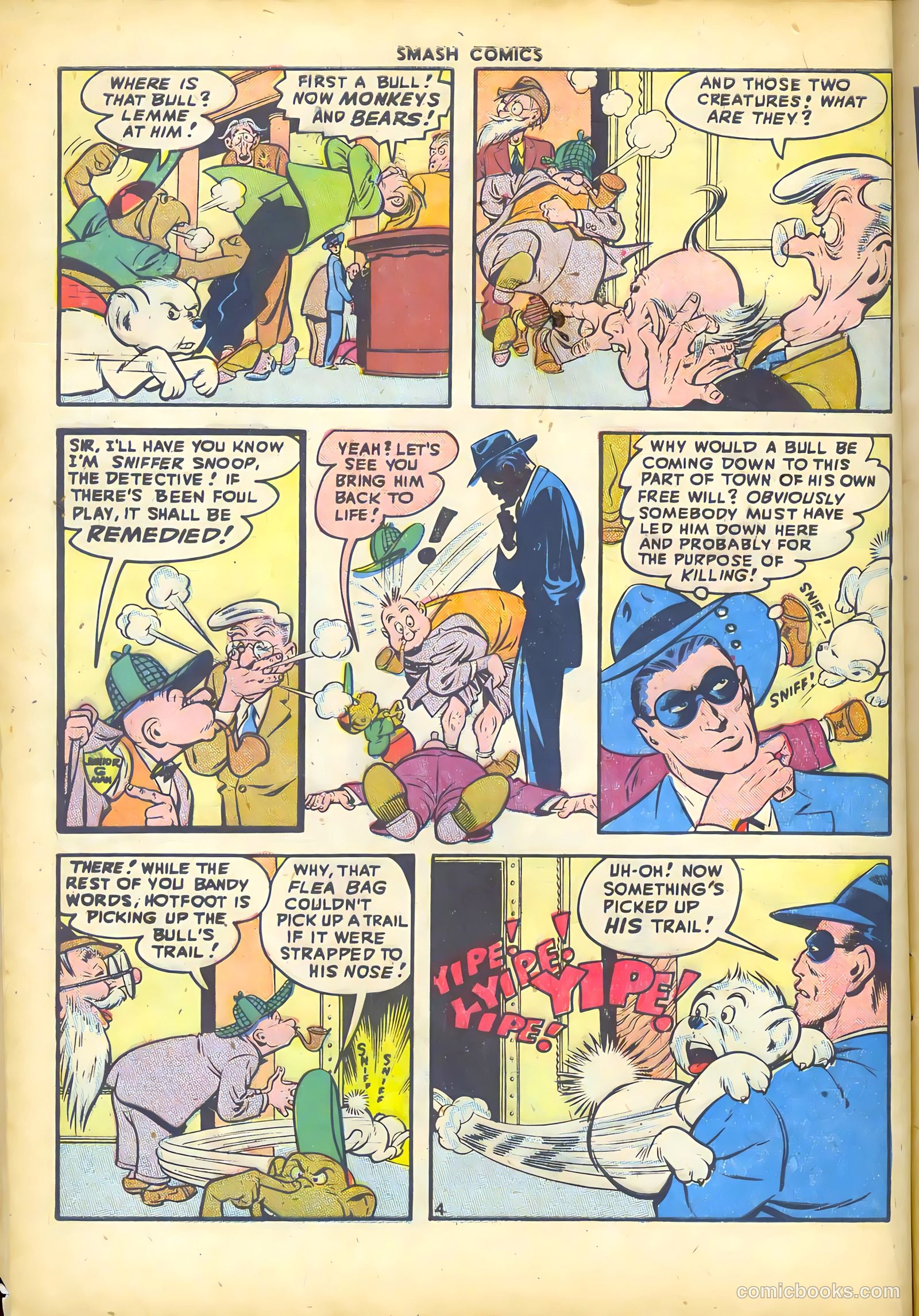 Smash Comics #73 (1947) — page 6 of 52