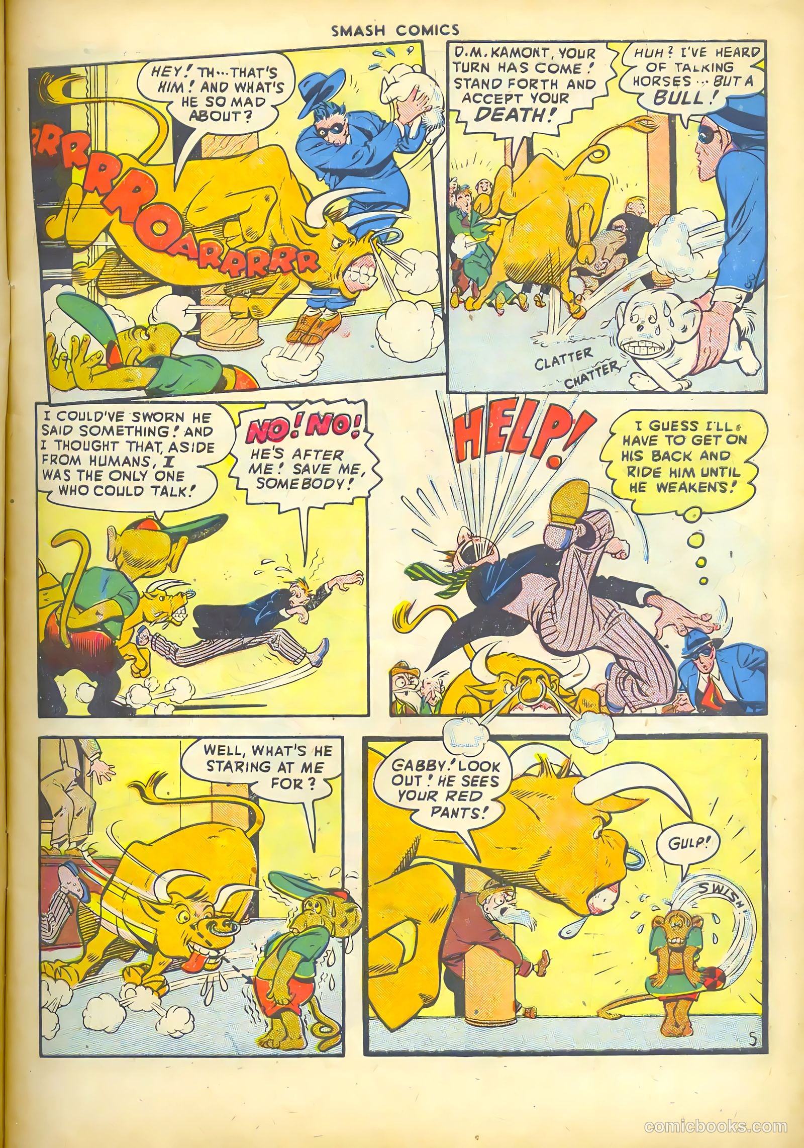 Smash Comics #73 (1947) — page 7 of 52