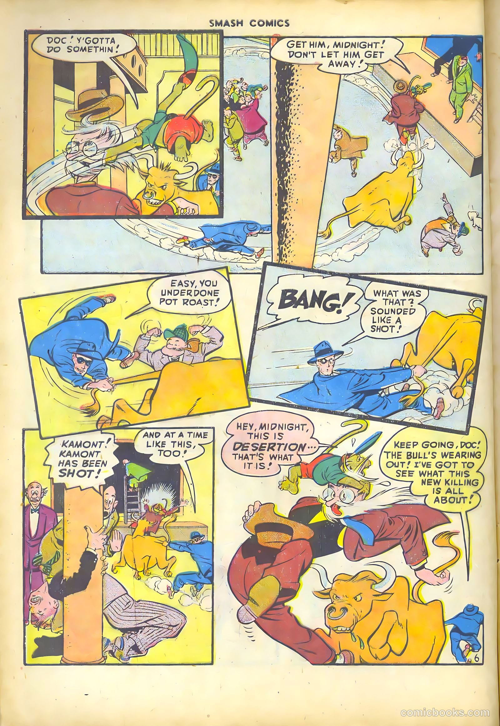 Smash Comics #73 (1947) — page 8 of 52