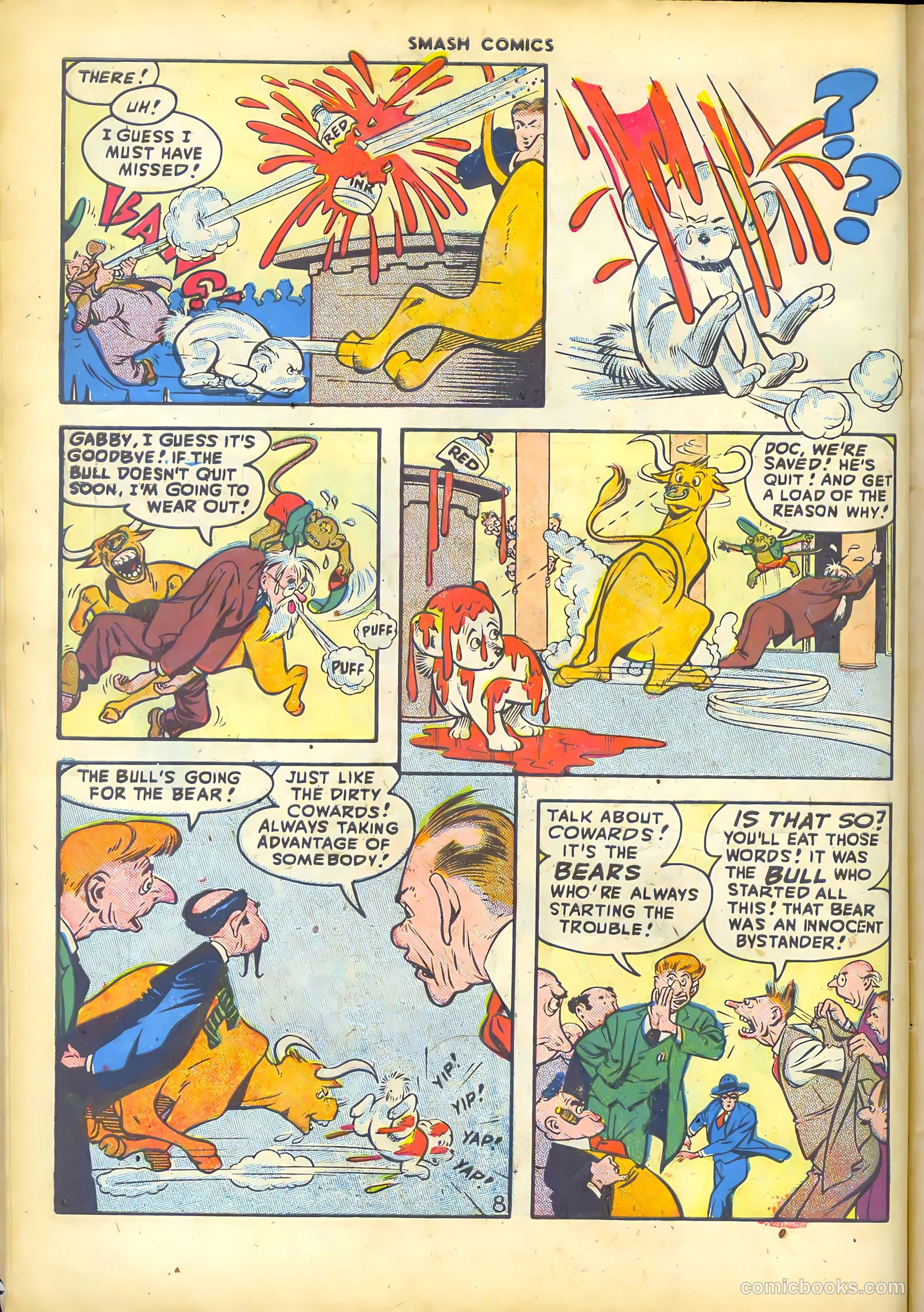 Smash Comics #73 (1947) — page 10 of 52