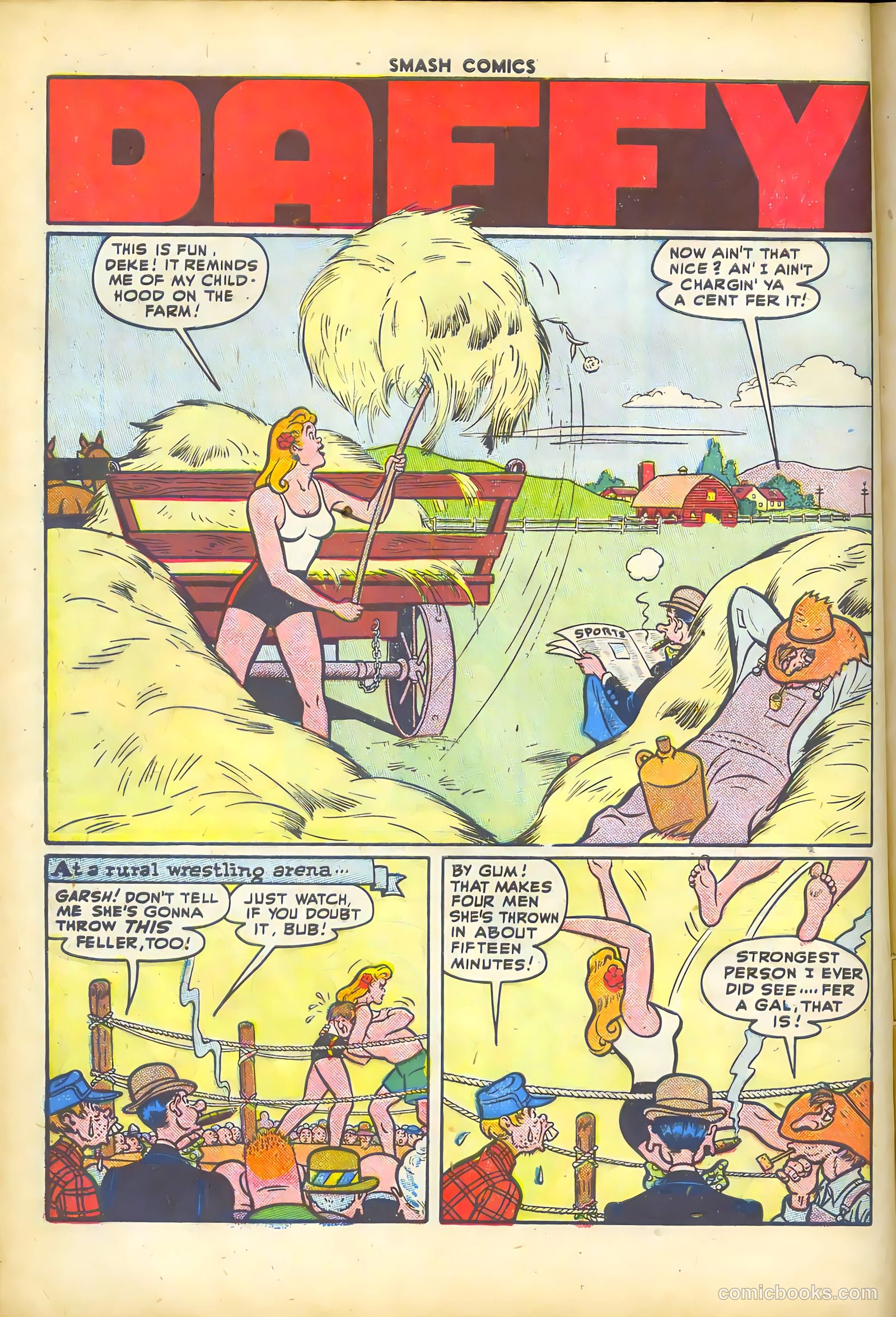 Smash Comics #73 (1947) — page 14 of 52