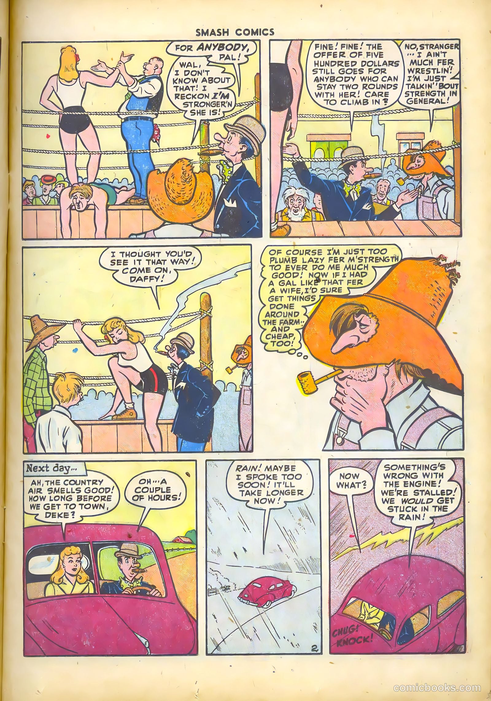 Smash Comics #73 (1947) — page 15 of 52