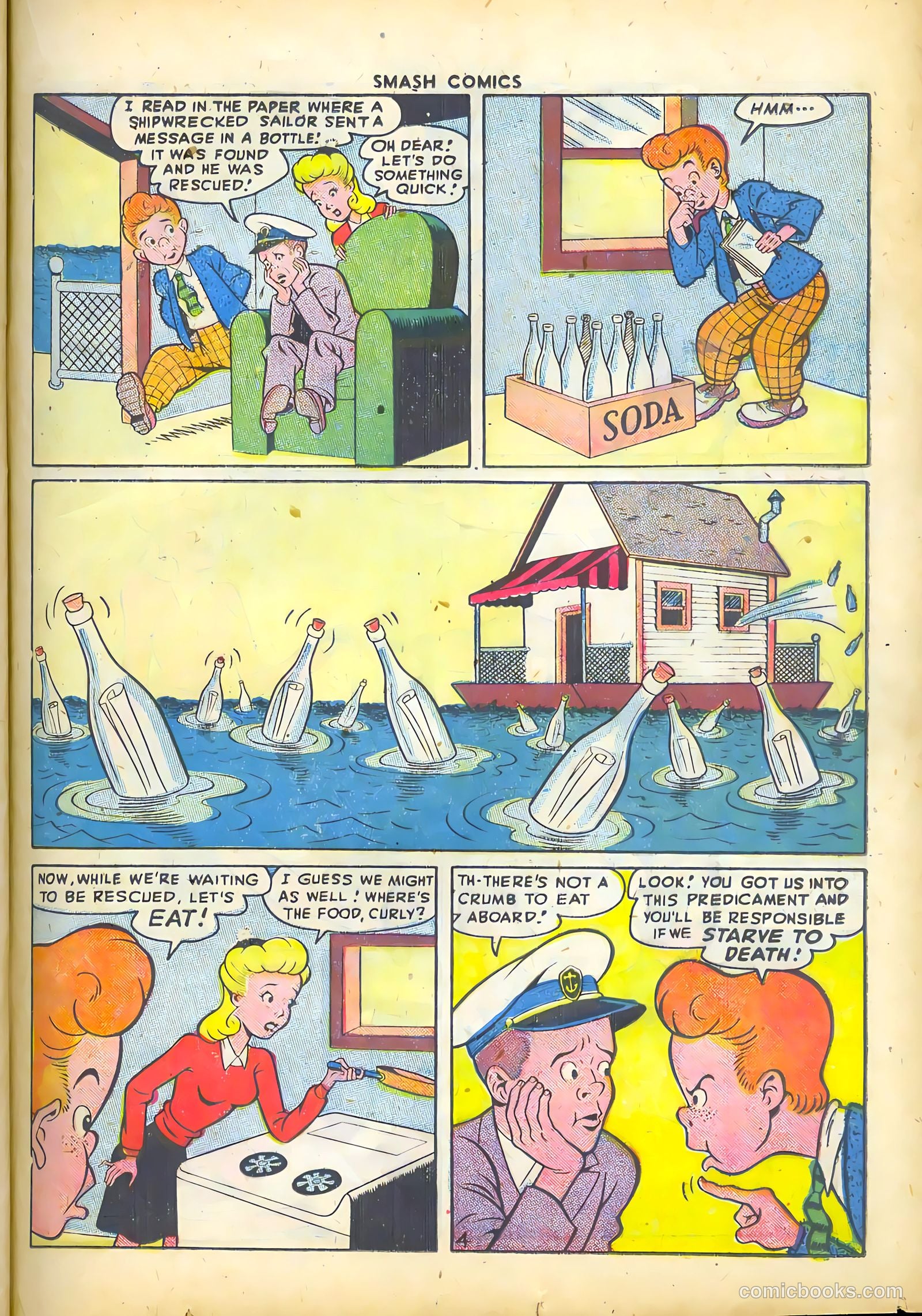 Smash Comics #73 (1947) — page 33 of 52