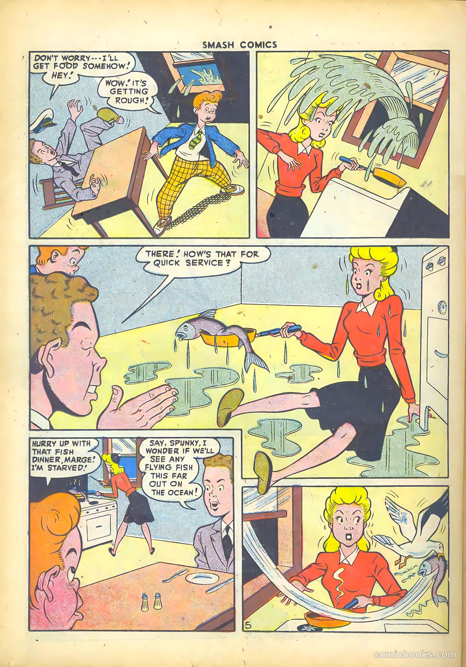 Smash Comics #73 (1947) — page 34 of 52