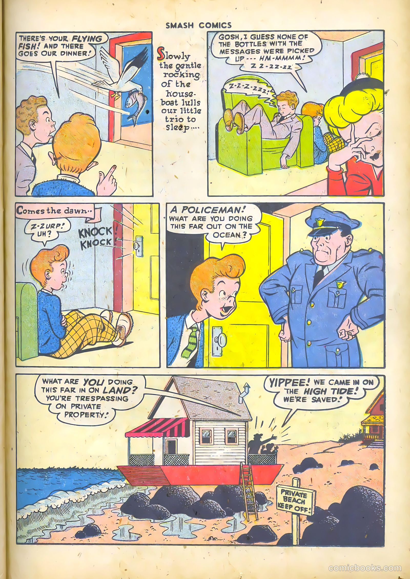Smash Comics #73 (1947) — page 35 of 52