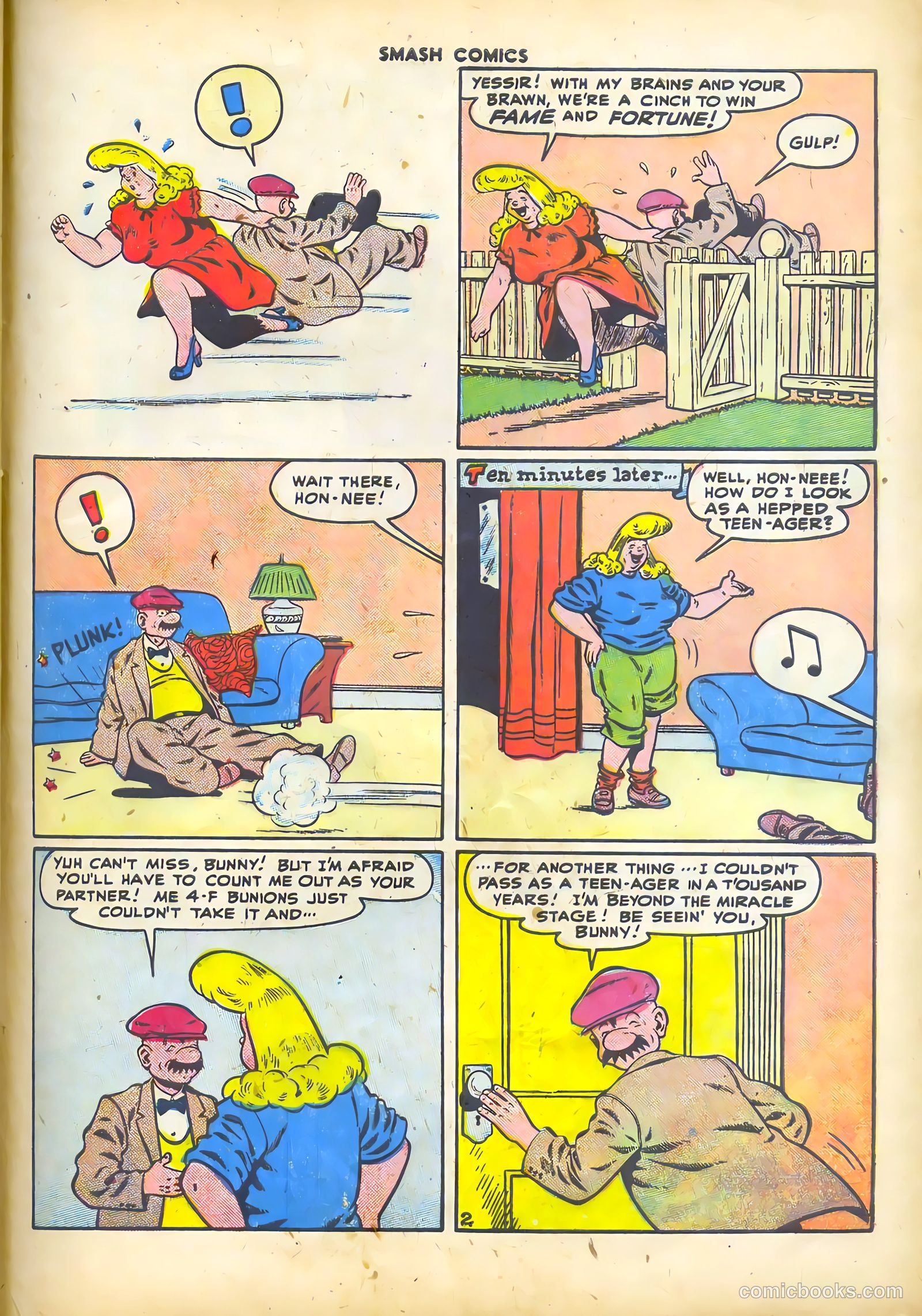 Smash Comics #73 (1947) — page 39 of 52