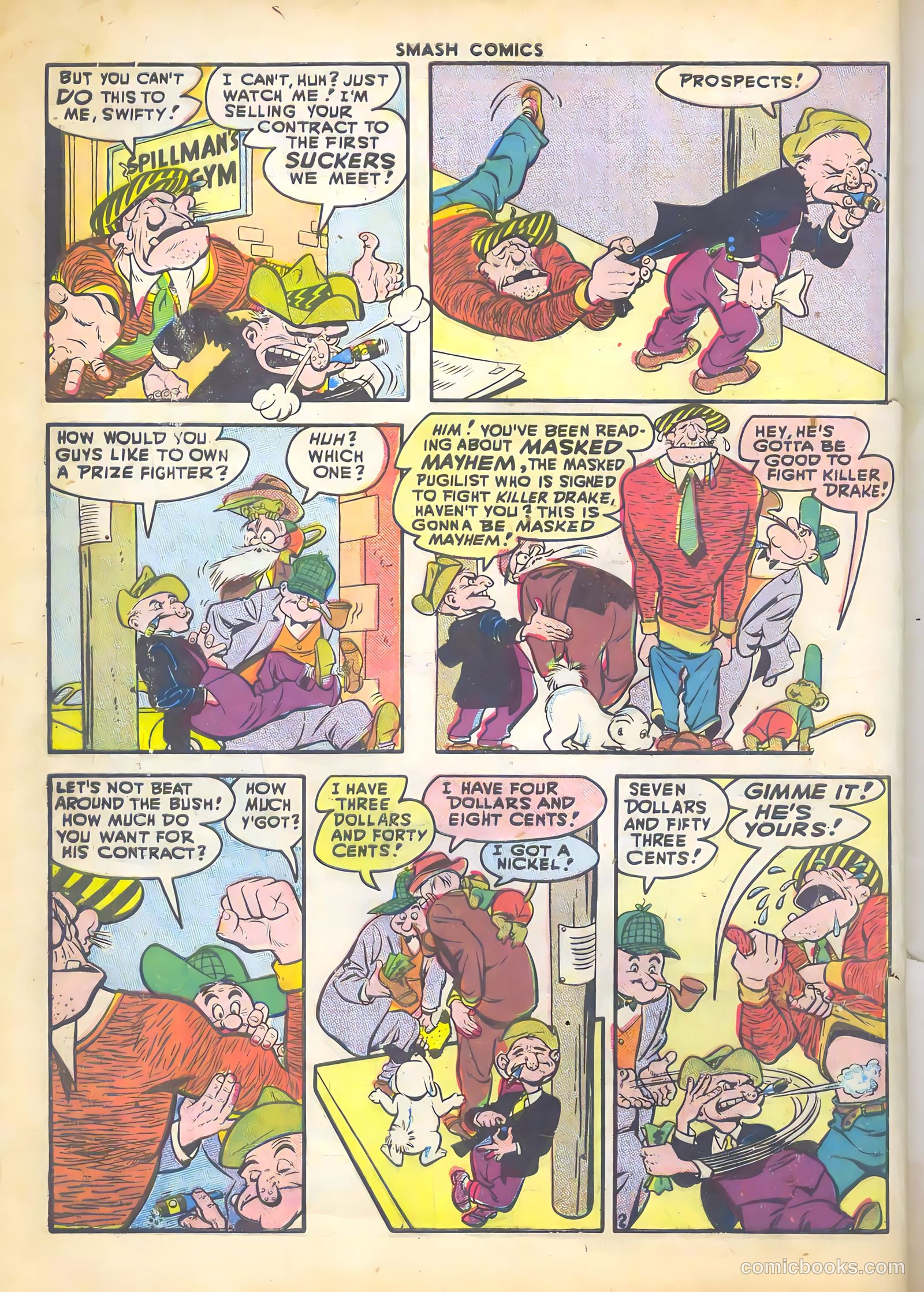 Smash Comics #74 (1947) — page 4 of 52