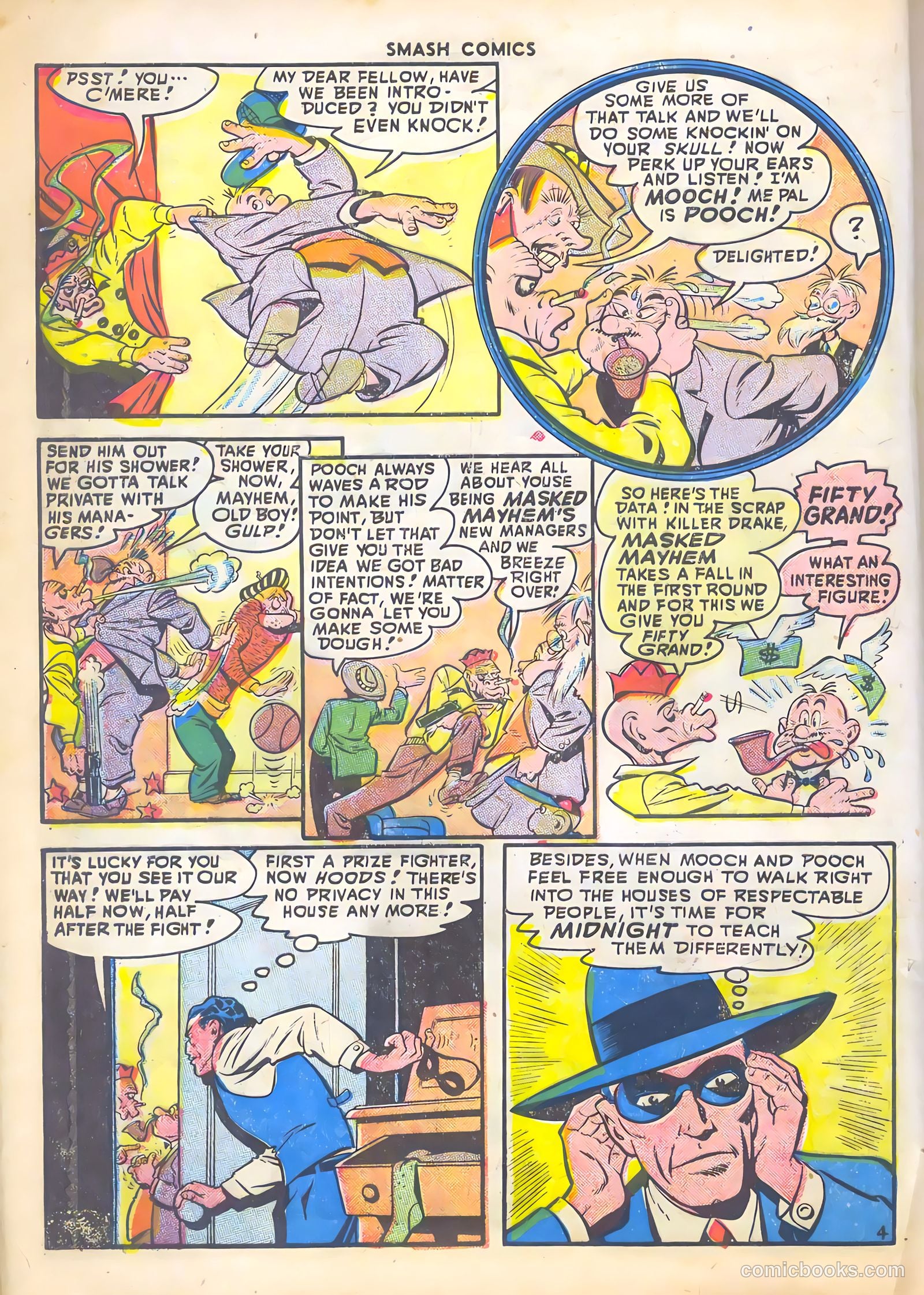 Smash Comics #74 (1947) — page 6 of 52