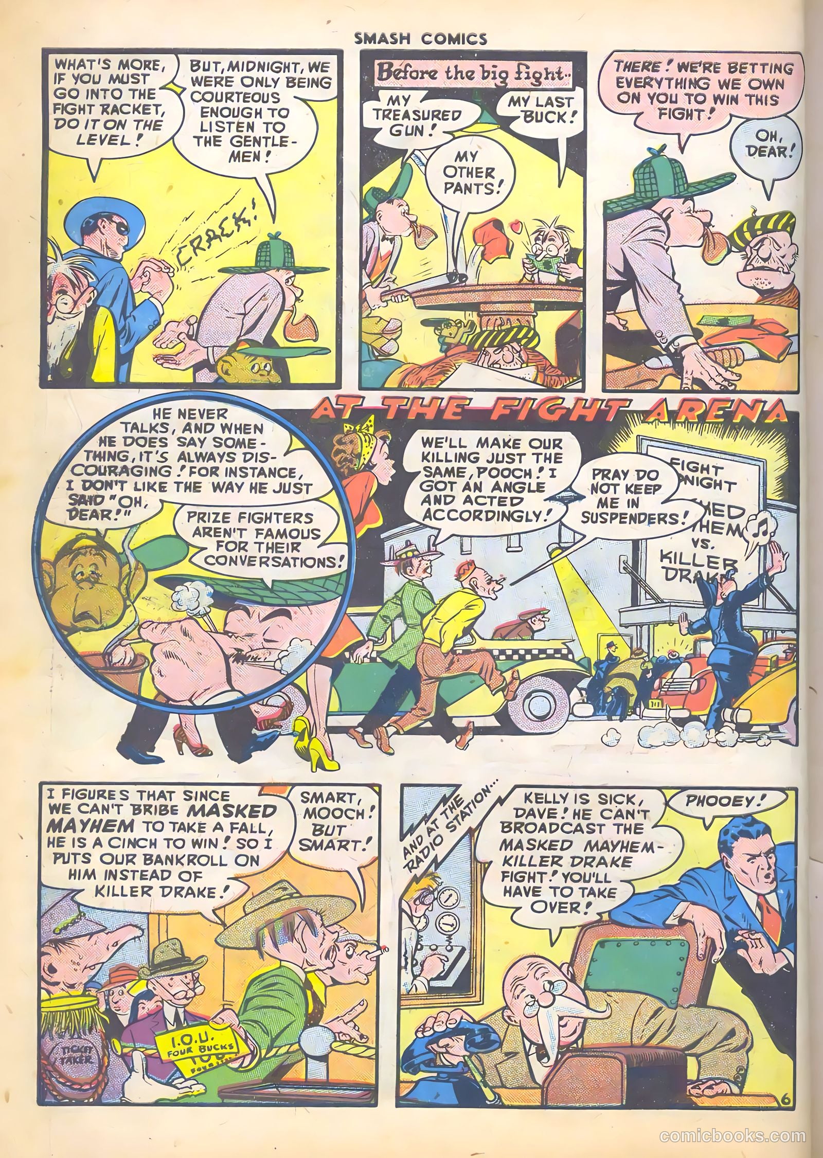 Smash Comics #74 (1947) — page 8 of 52