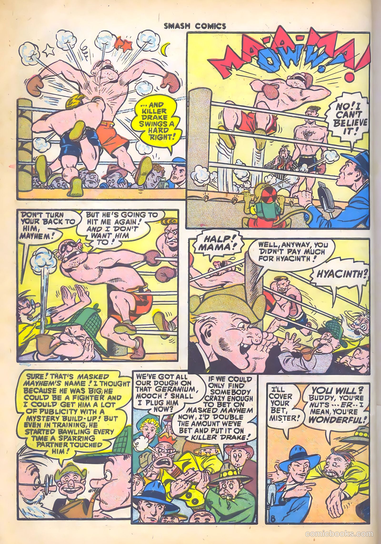 Smash Comics #74 (1947) — page 10 of 52
