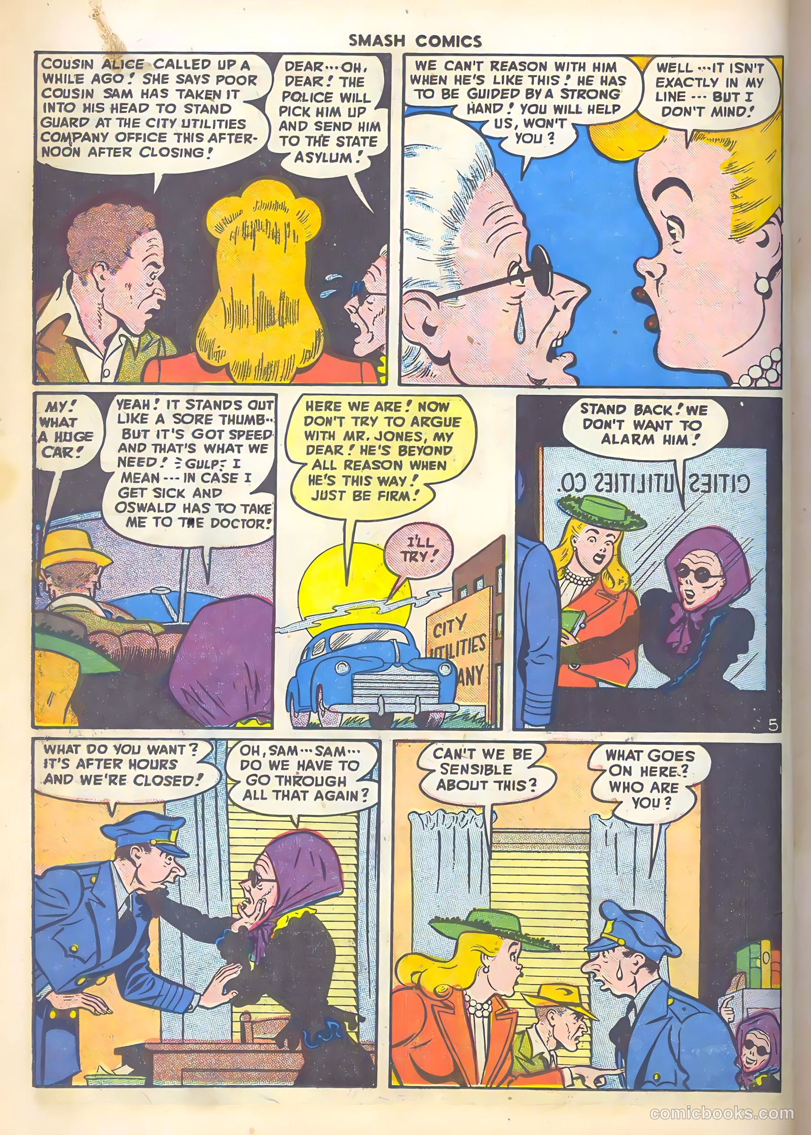 Smash Comics #74 (1947) — page 18 of 52