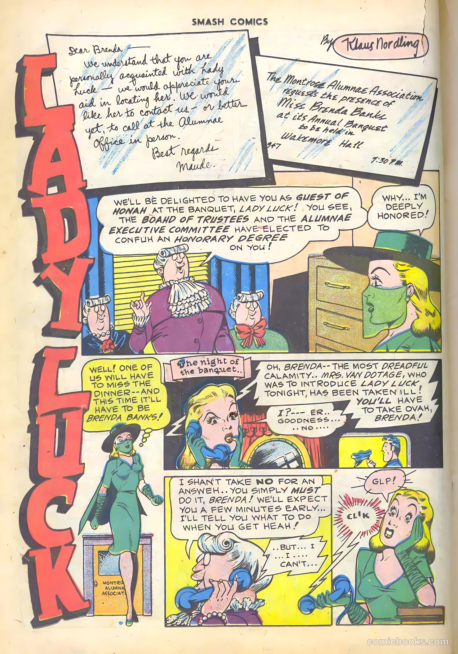 Smash Comics #74 (1947) — page 26 of 52