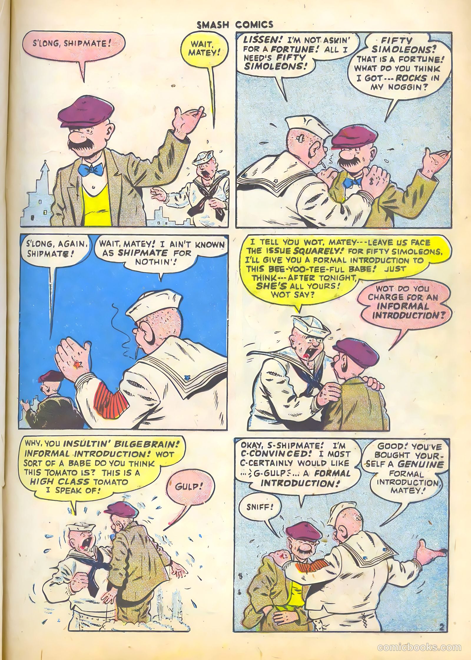 Smash Comics #74 (1947) — page 31 of 52