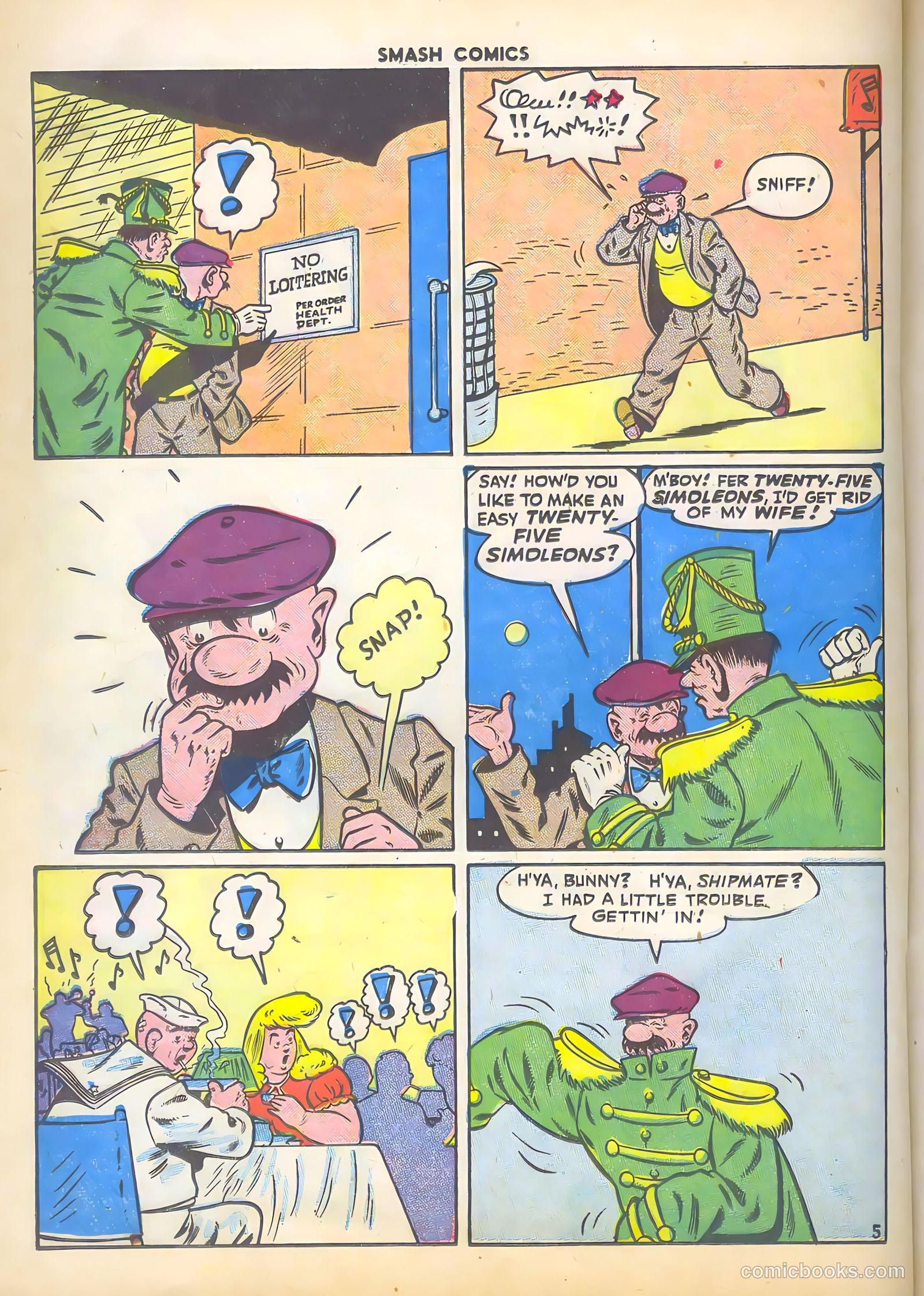 Smash Comics #74 (1947) — page 34 of 52