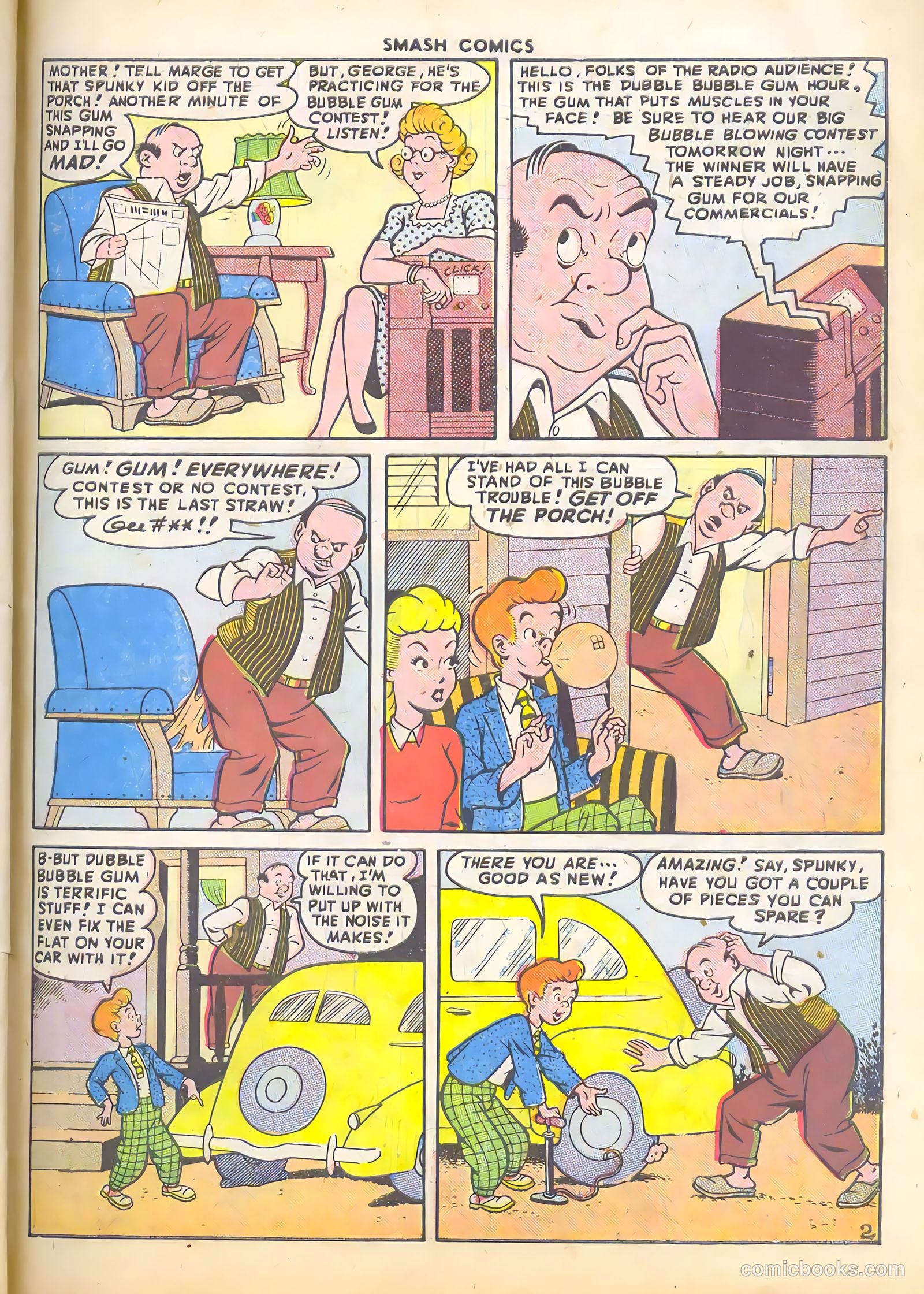 Smash Comics #74 (1947) — page 39 of 52