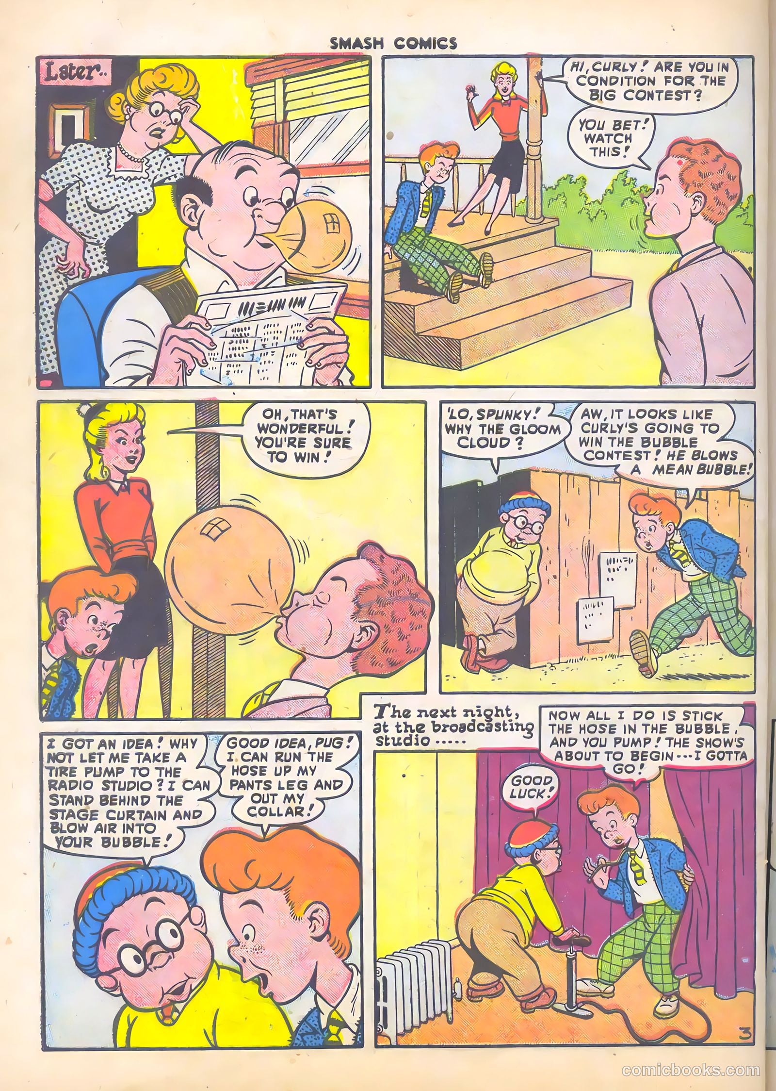 Smash Comics #74 (1947) — page 40 of 52