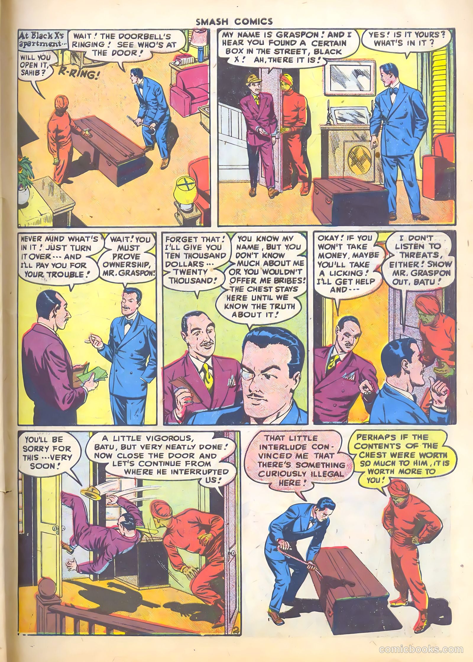 Smash Comics #74 (1947) — page 45 of 52