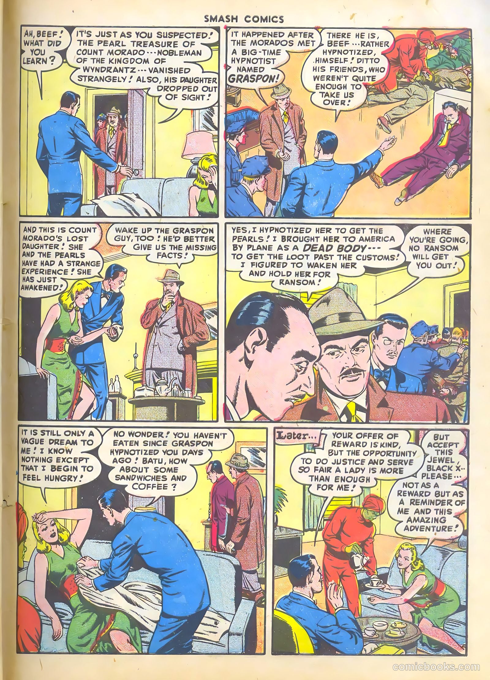 Smash Comics #74 (1947) — page 49 of 52
