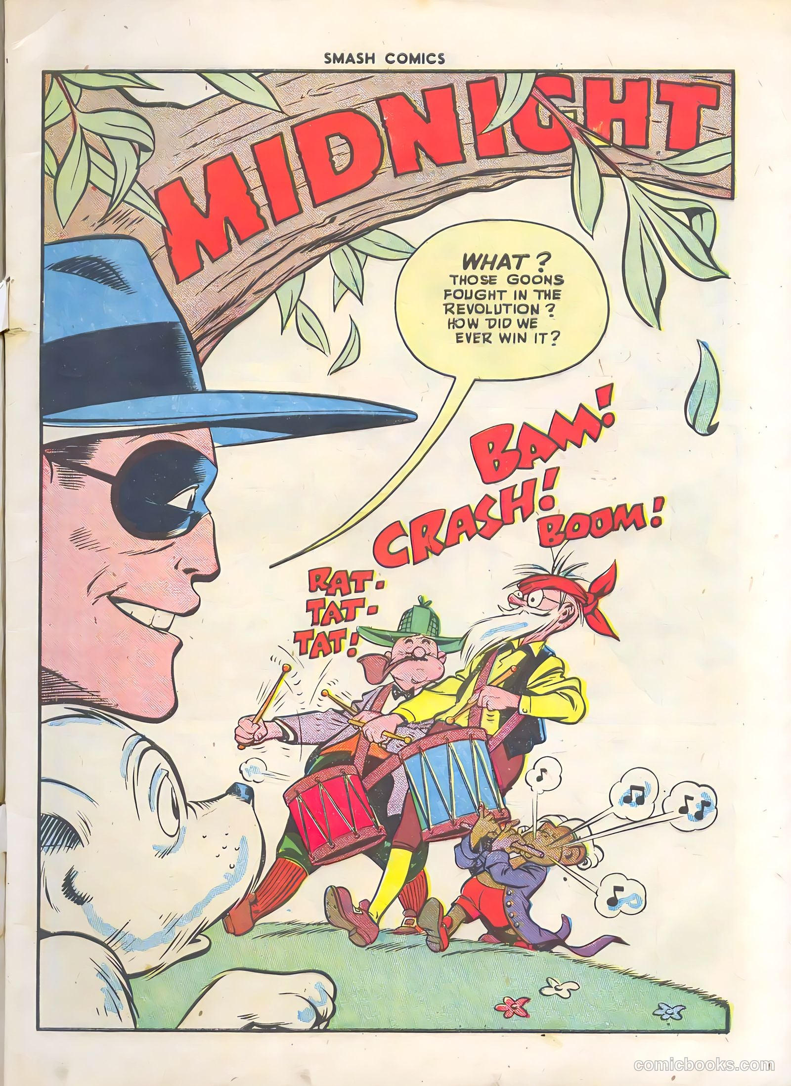 Smash Comics #75 (1948) — page 3 of 52