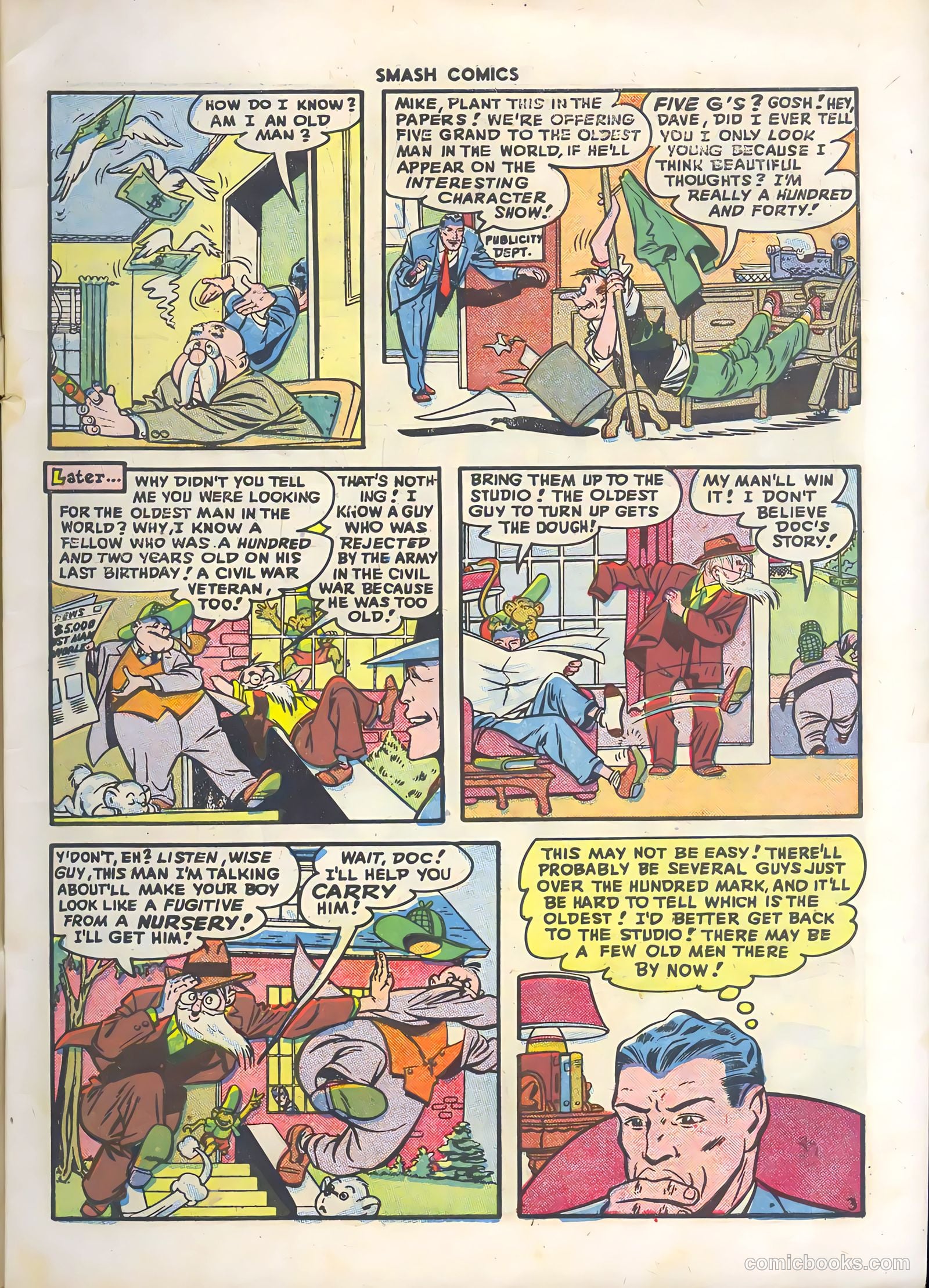Smash Comics #75 (1948) — page 5 of 52
