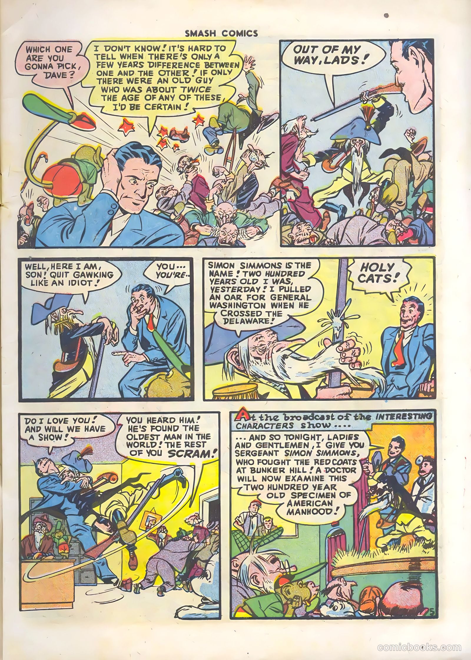 Smash Comics #75 (1948) — page 7 of 52